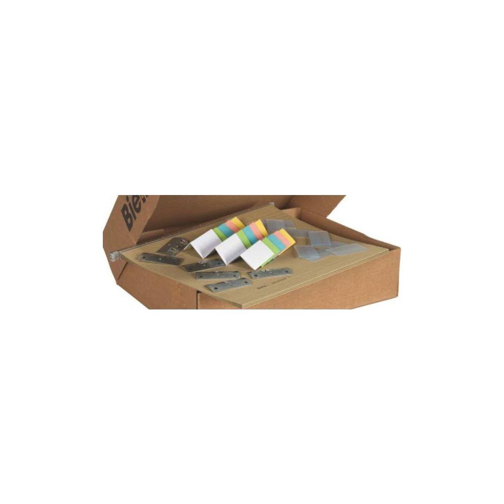 Biella Hängemappen Original, A4, 26 cm, Set zu 25 Stück, inklusive Zubehör