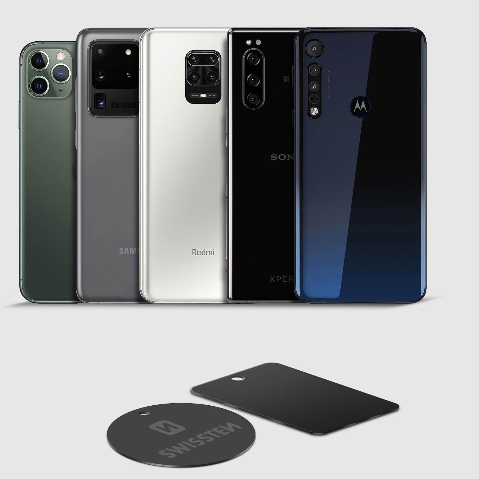 SWISSTEN Magnetische Adapter 2x Metallplatten