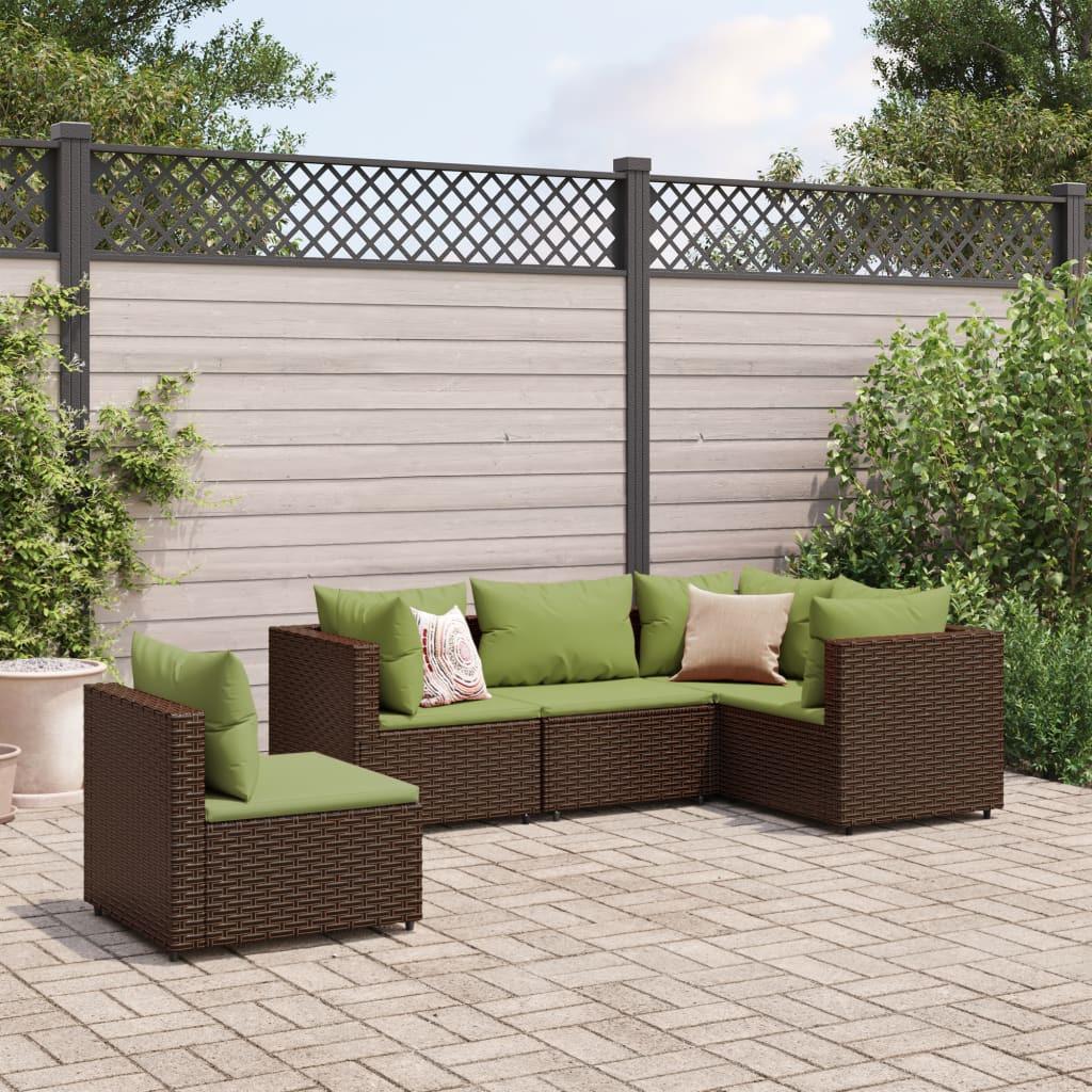 VidaXL Garten lounge set poly-rattan