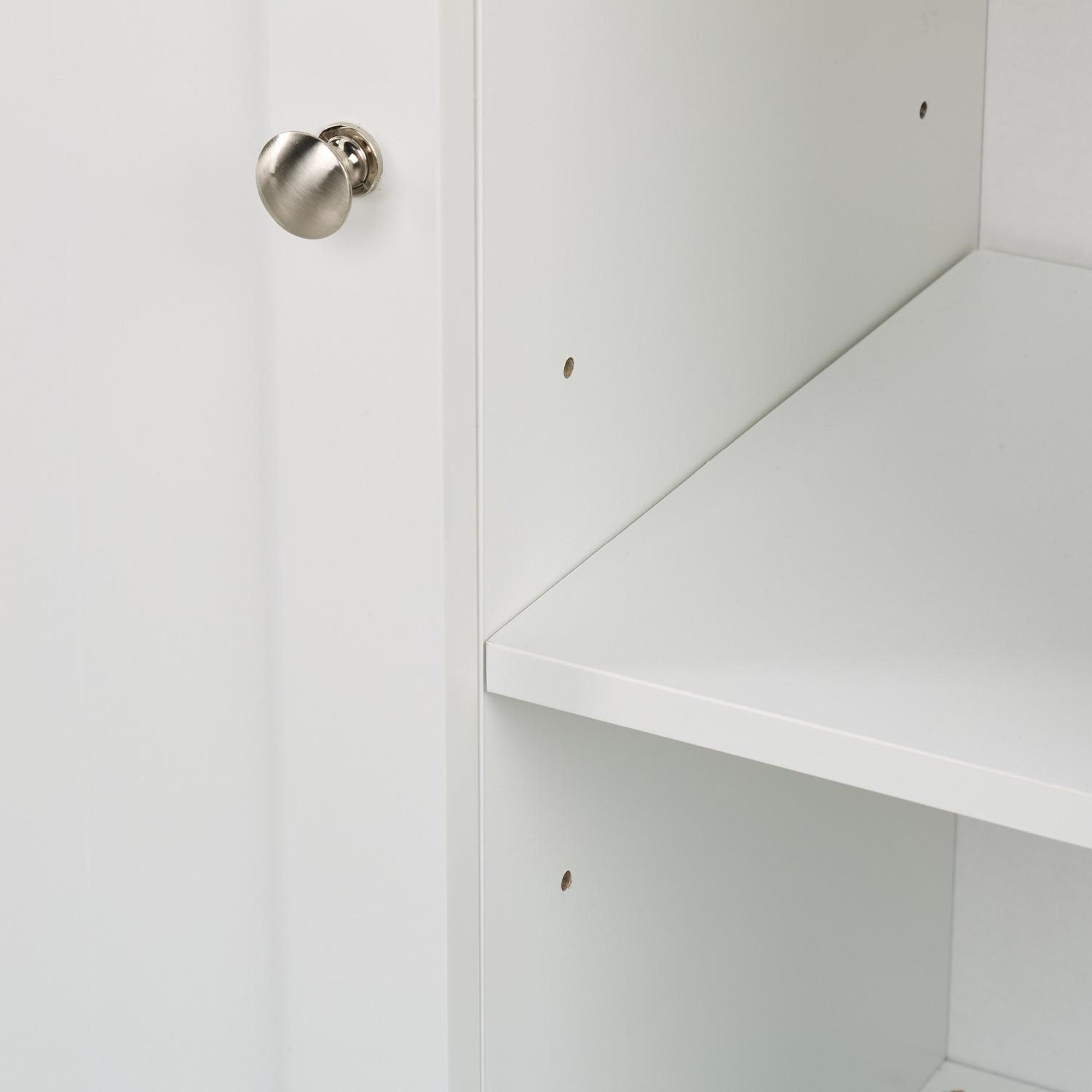 Northio Waschbeckenschrank mit Tür und 4 Fächern