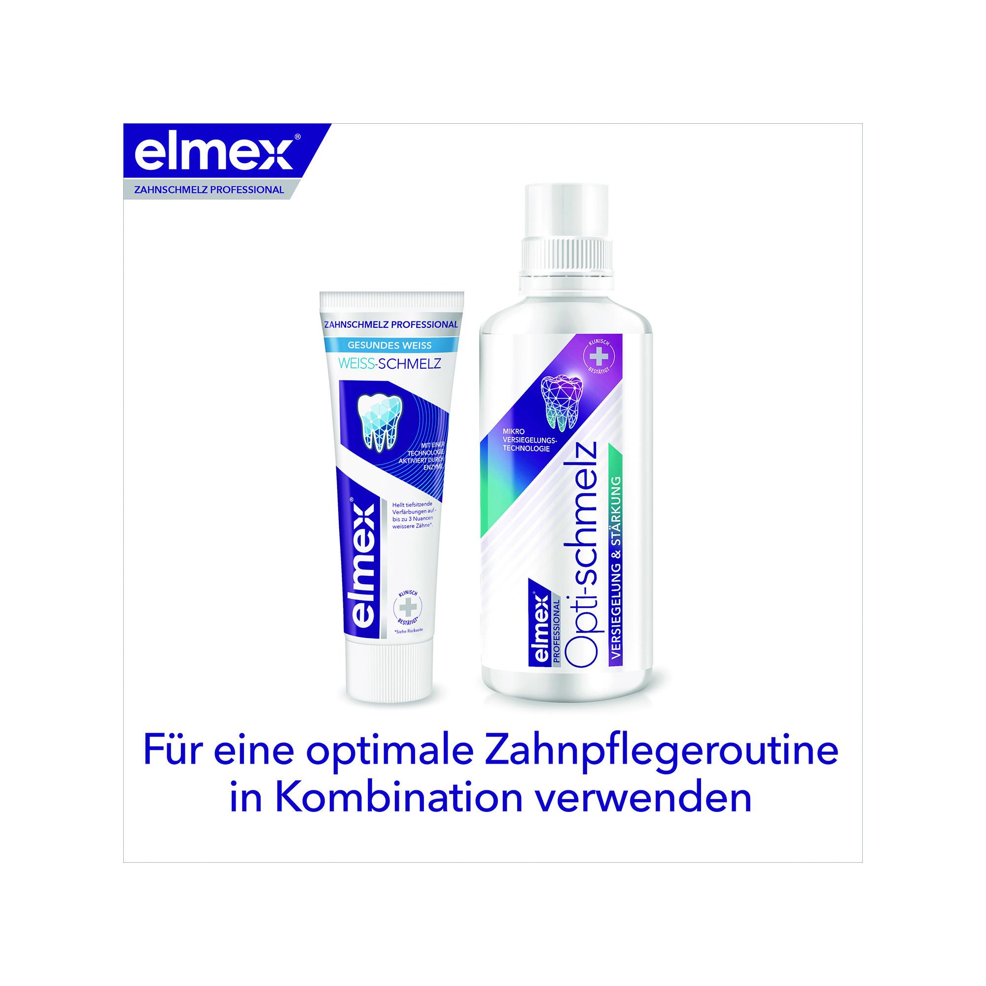 elmex Zahnpasta Zahnschmelz Professional Weiss Schmelz