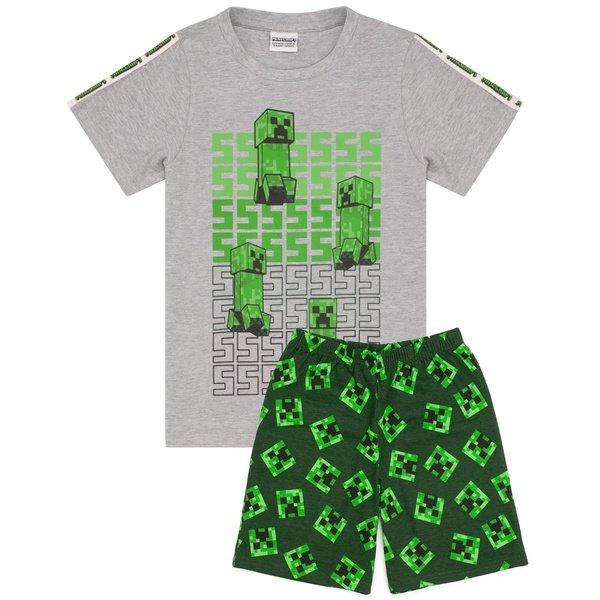 MINECRAFT Schlafanzug mit Shorts