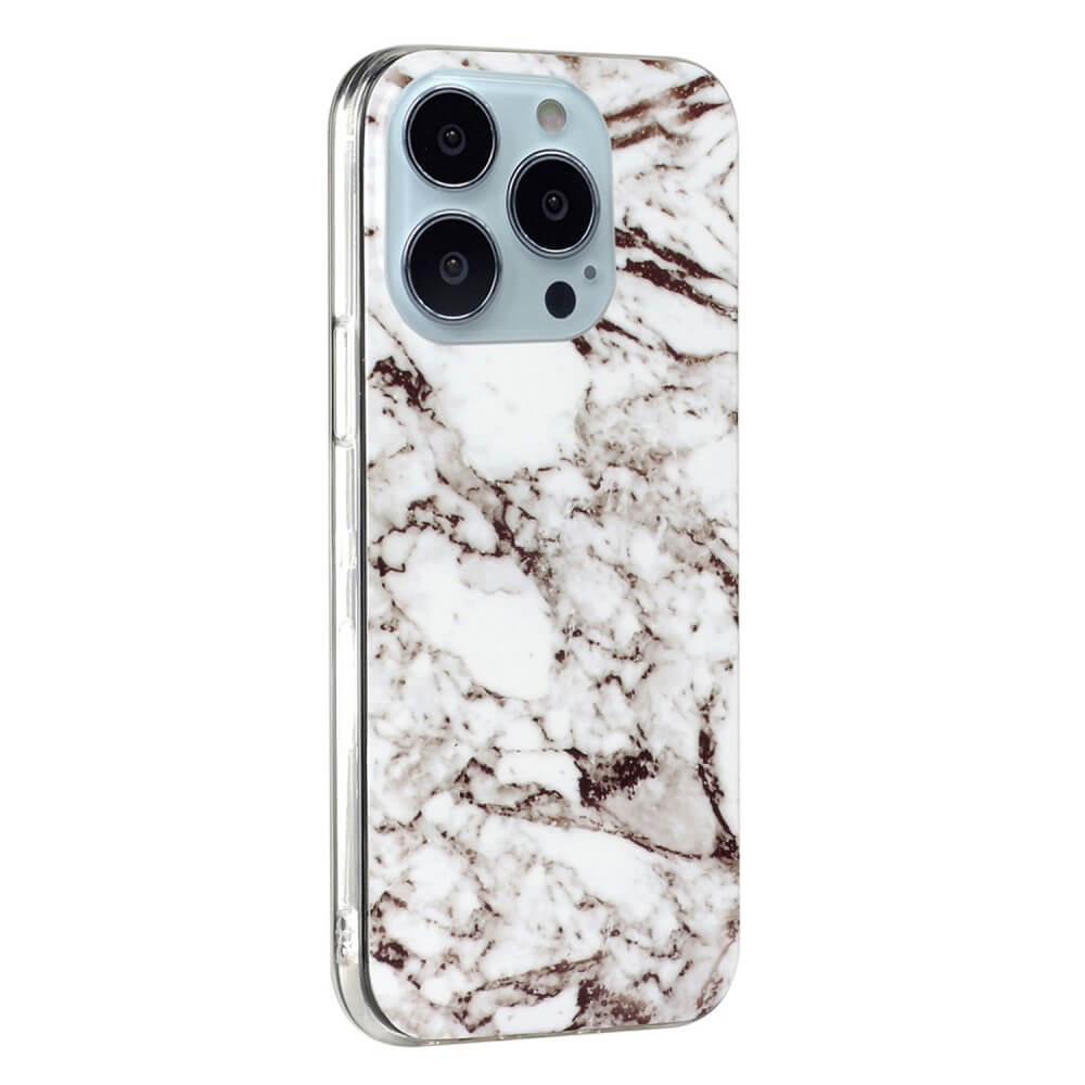 Cover-Discount iPhone 14 Pro - Silikon Gummi Case Marble