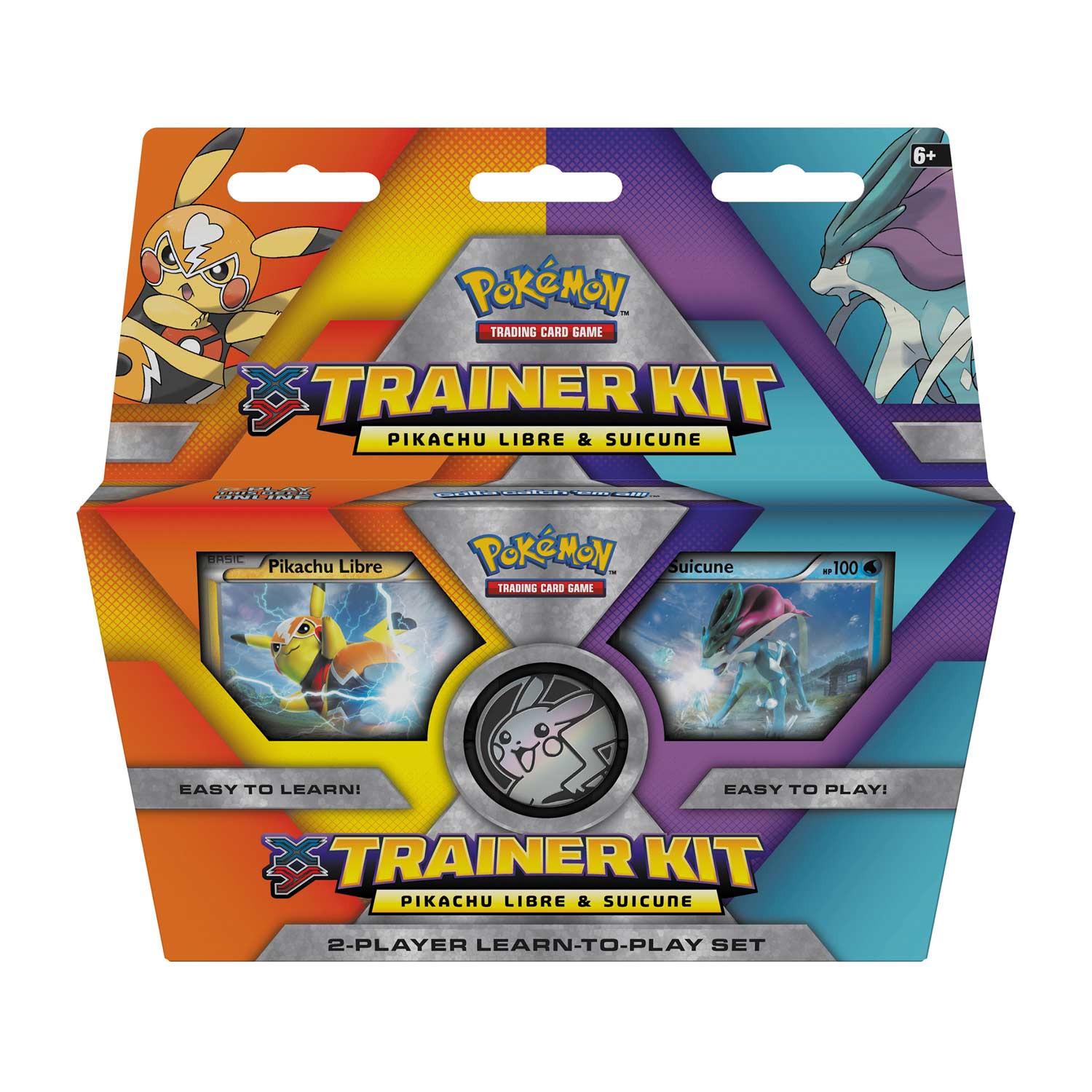 Pokémon XY Trainer Kit Wrestler-Pikachu & Suicune
