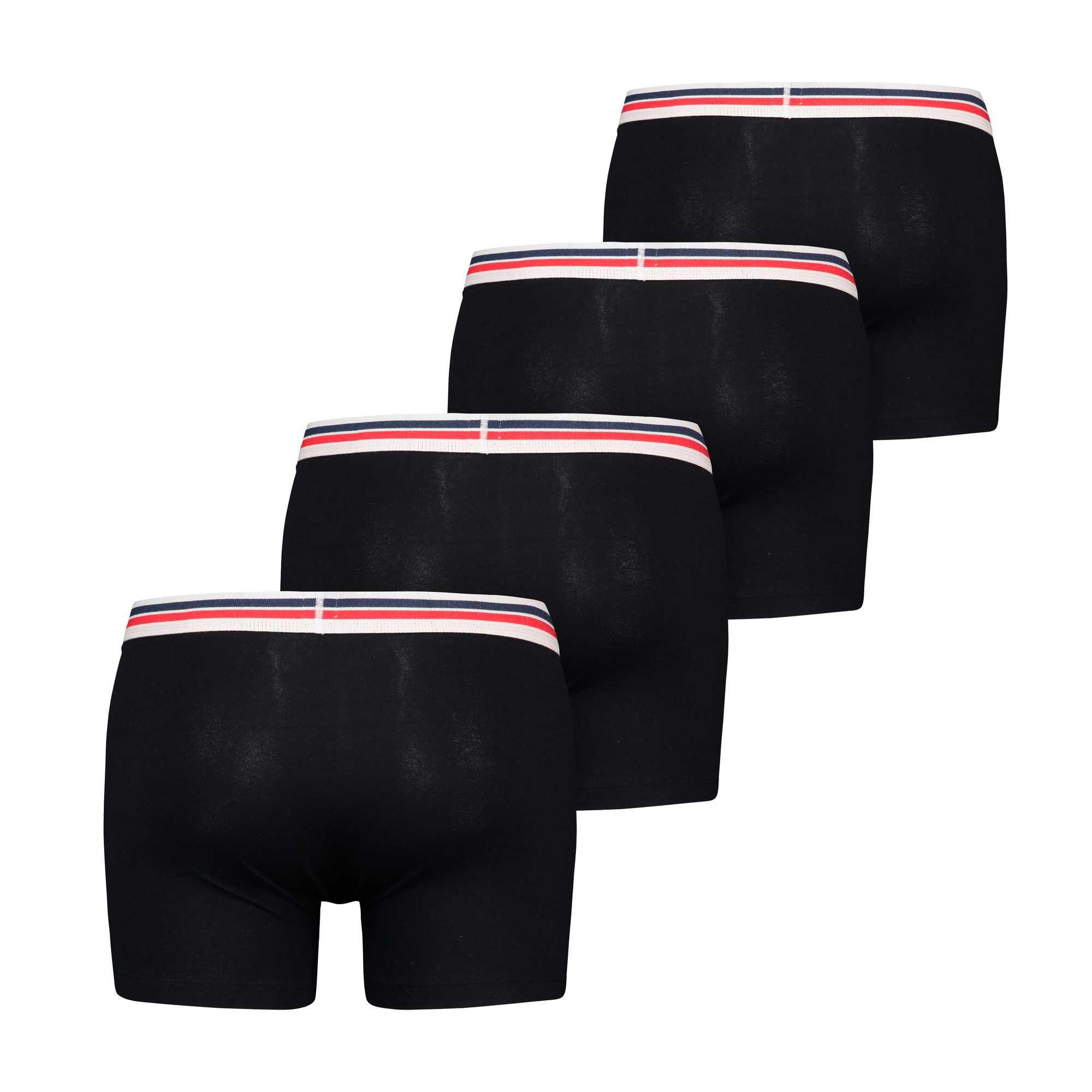Levis Boxershort Stretch-MEN PLACED SPRTSWR LOGO BOXER BRIEF ORG 4P E