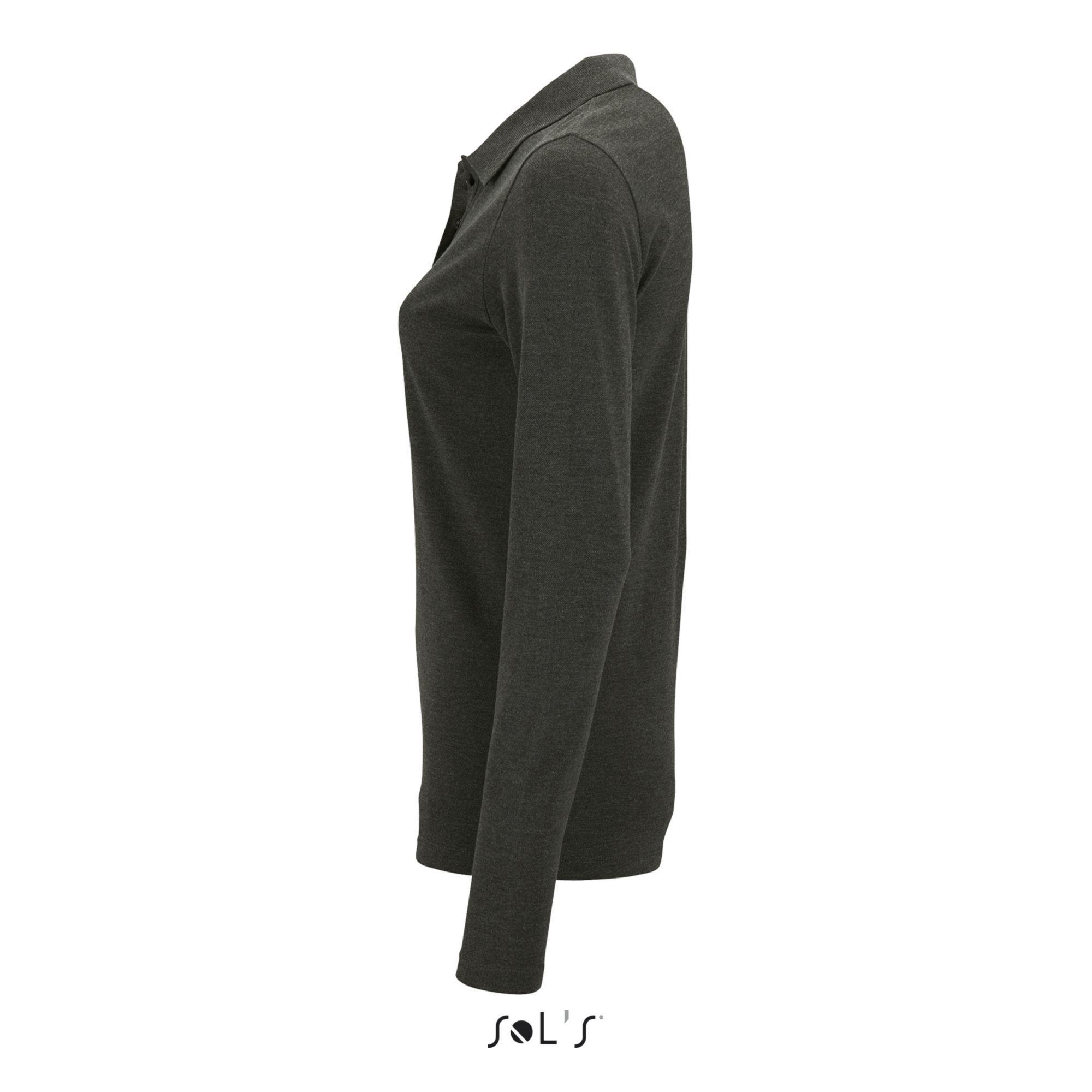 SOLS Perfect Langarm Poloshirt