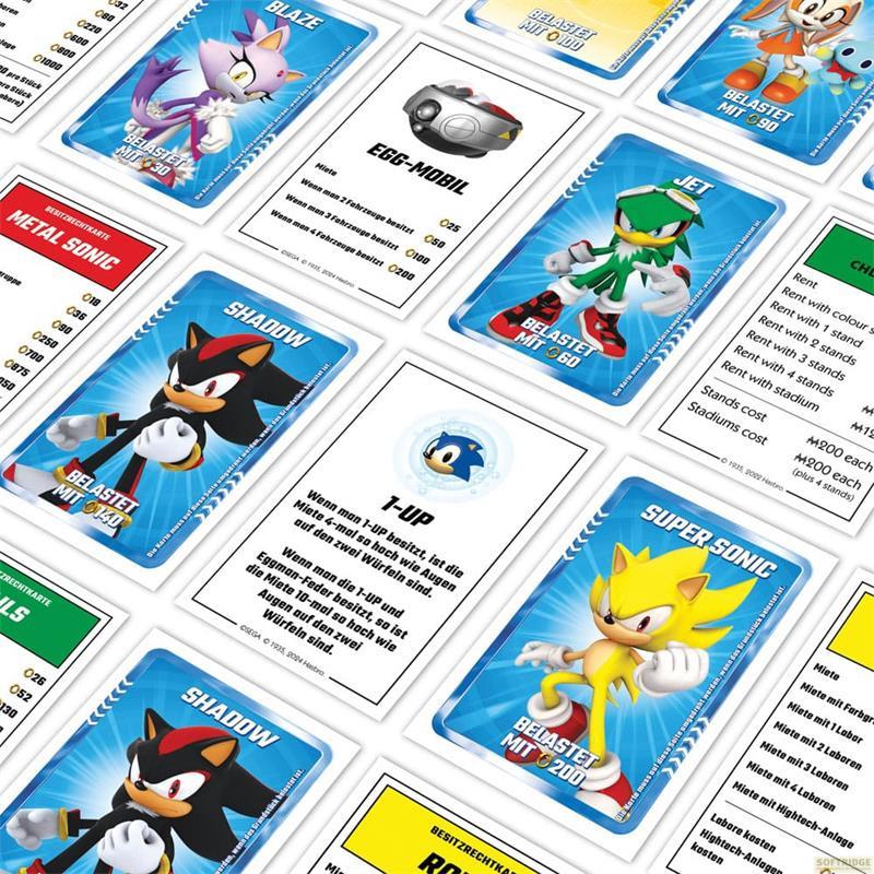Winning Moves Monopoly Sonic (DE)