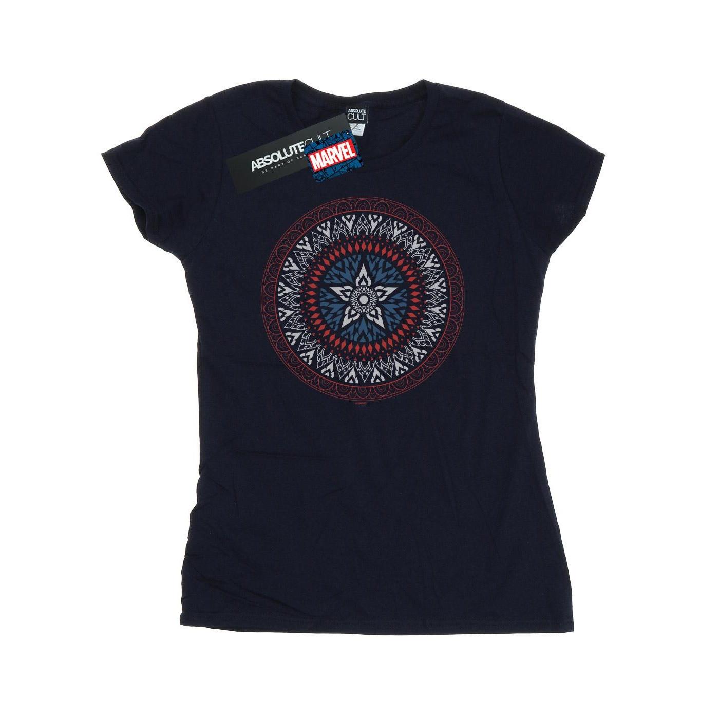MARVEL Captain America Mandala T-Shirt