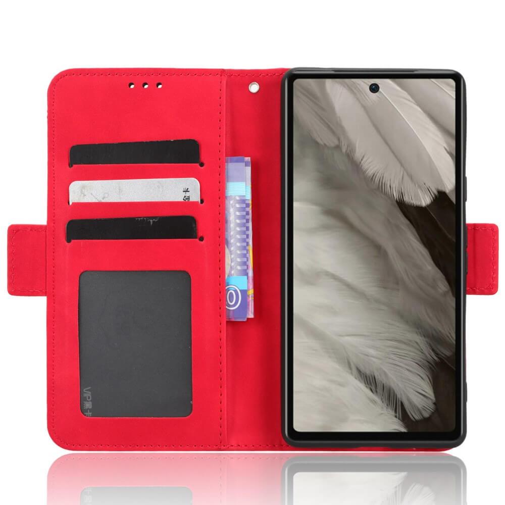 Cover-Discount Google Pixel 7a - Etui Mit Vielen Kartenfächer