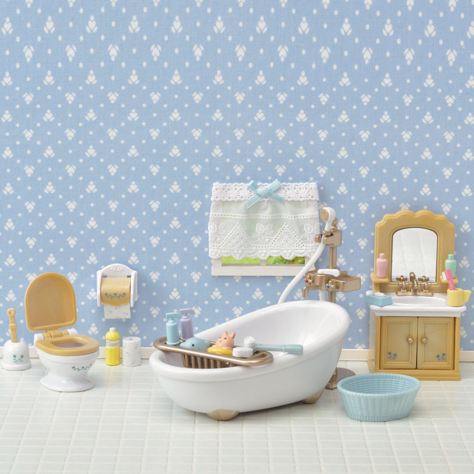 Sylvanian Families Badezimmer im Landhausstil