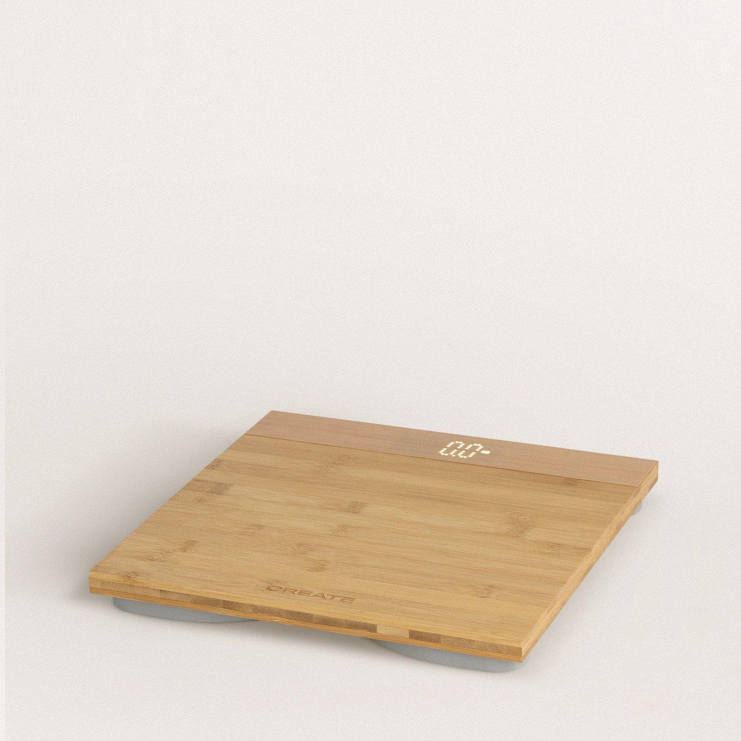 CREATE BALANCE BODY BAMBOO - Personenwaage