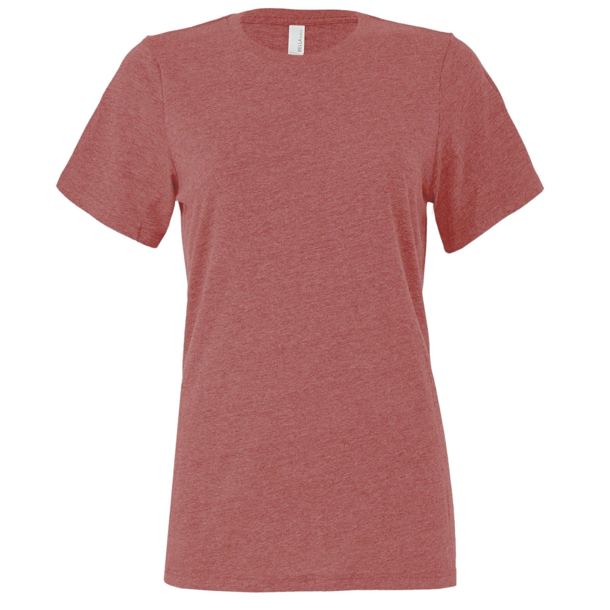Bella + Canvas Meliertes Regular Fit Kurzarm T-Shirt