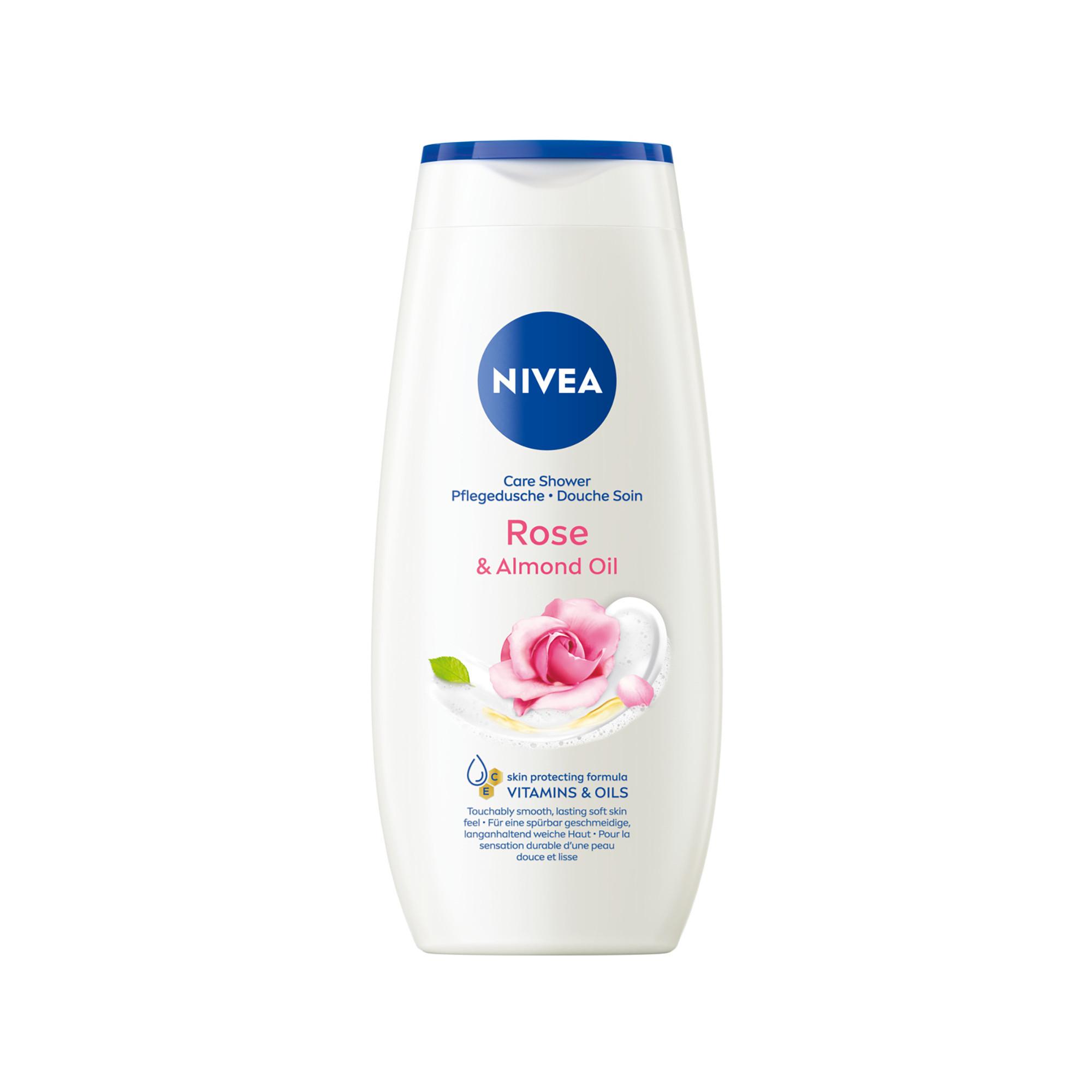 NIVEA Duschgel Rose & Almond Oil Pflegedusche Rose & Almond Oil