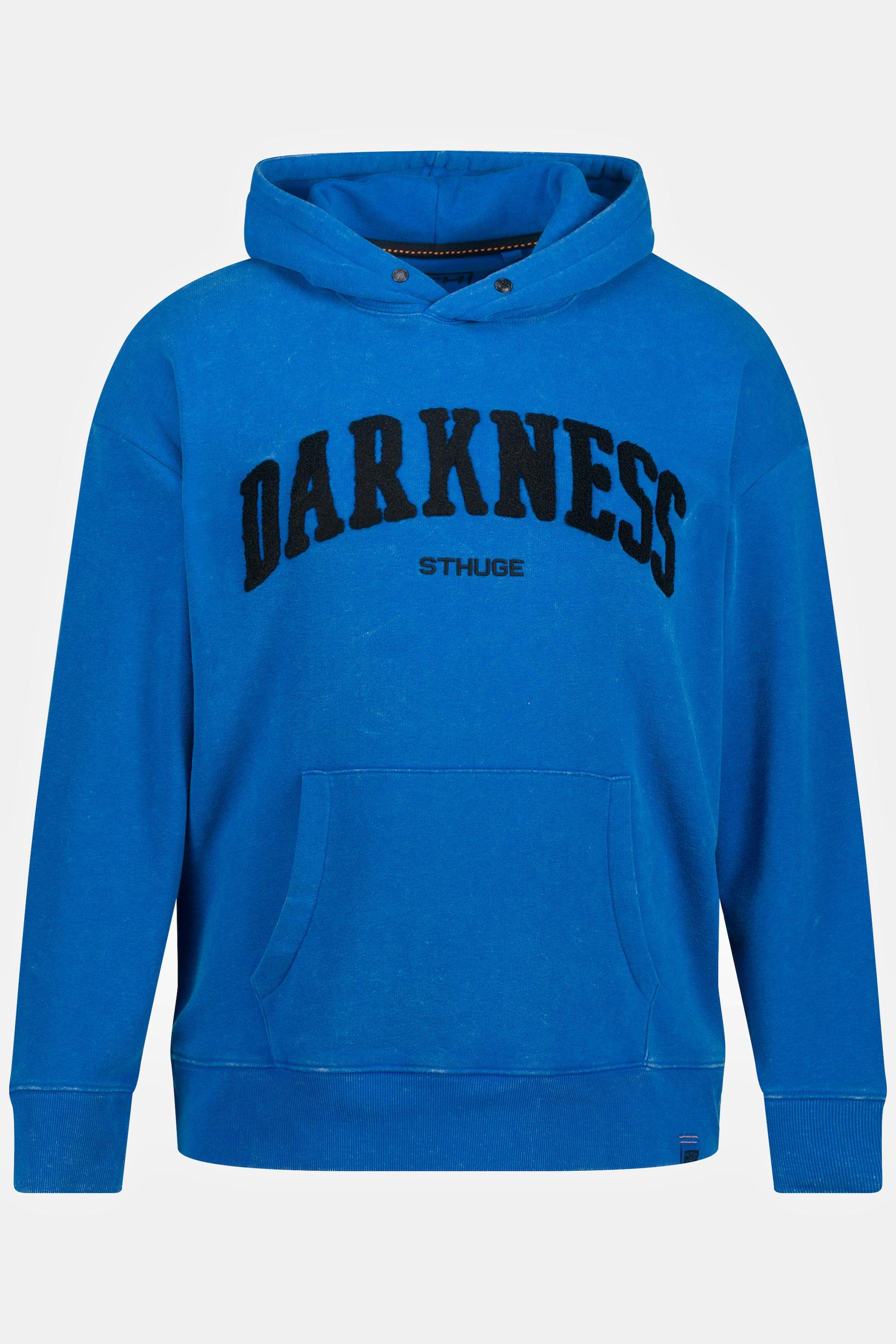 Sthuge Hoodie, Langarm, acid washed, Print