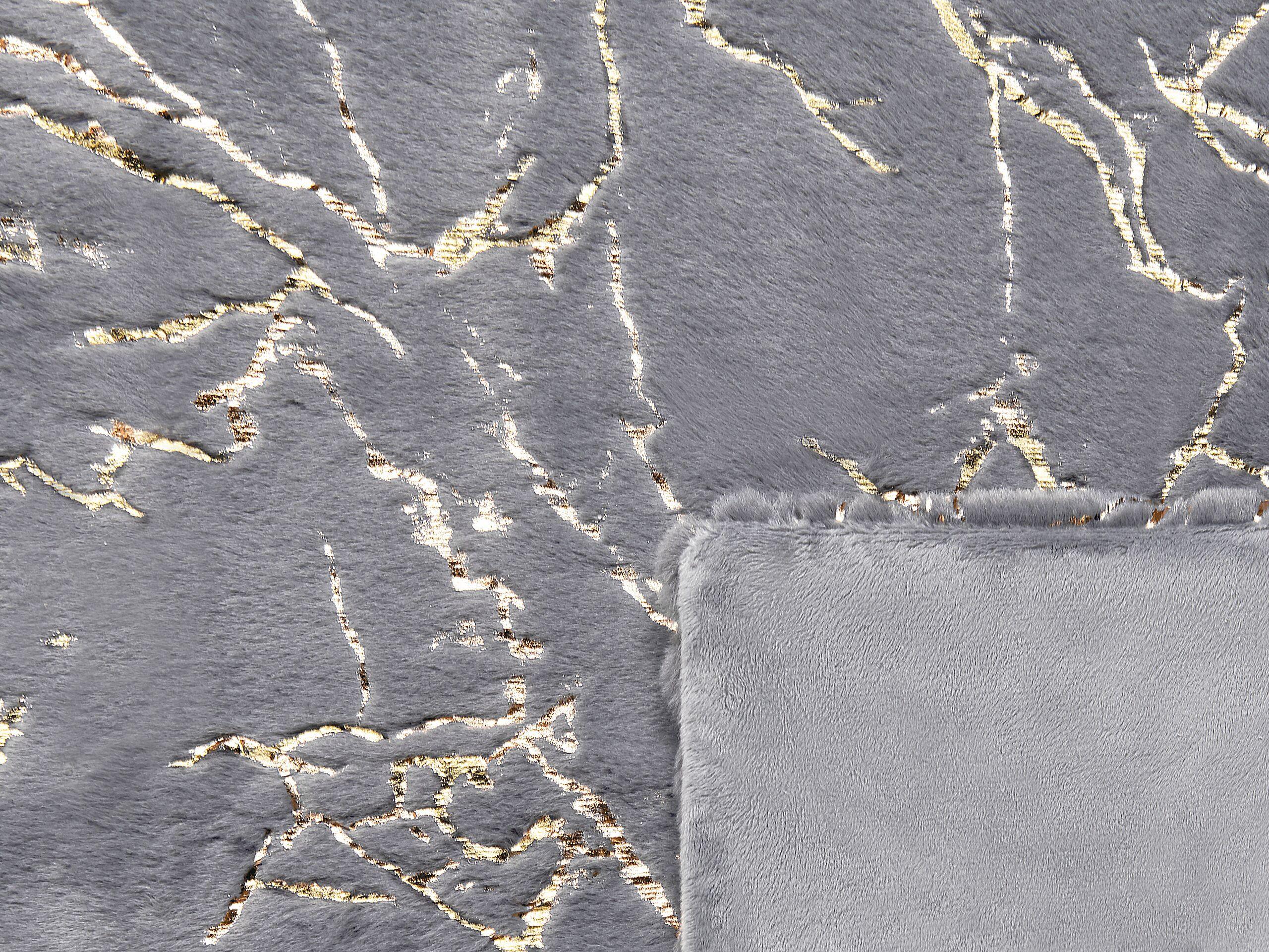 Beliani Kuscheldecke aus Polyester Modern GODAVARI
