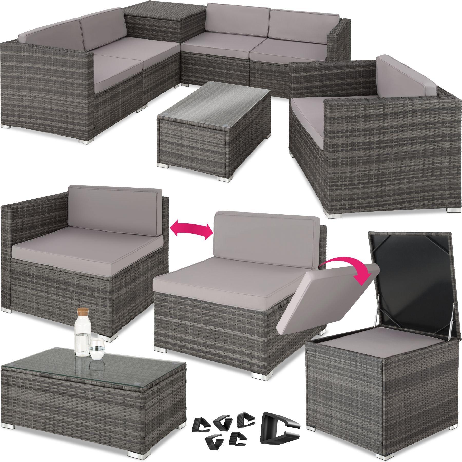 Tectake Rattan Lounge Pisa