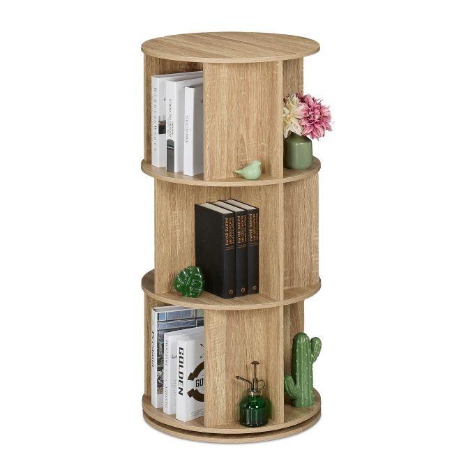 Northix Rotierender Bücherturm