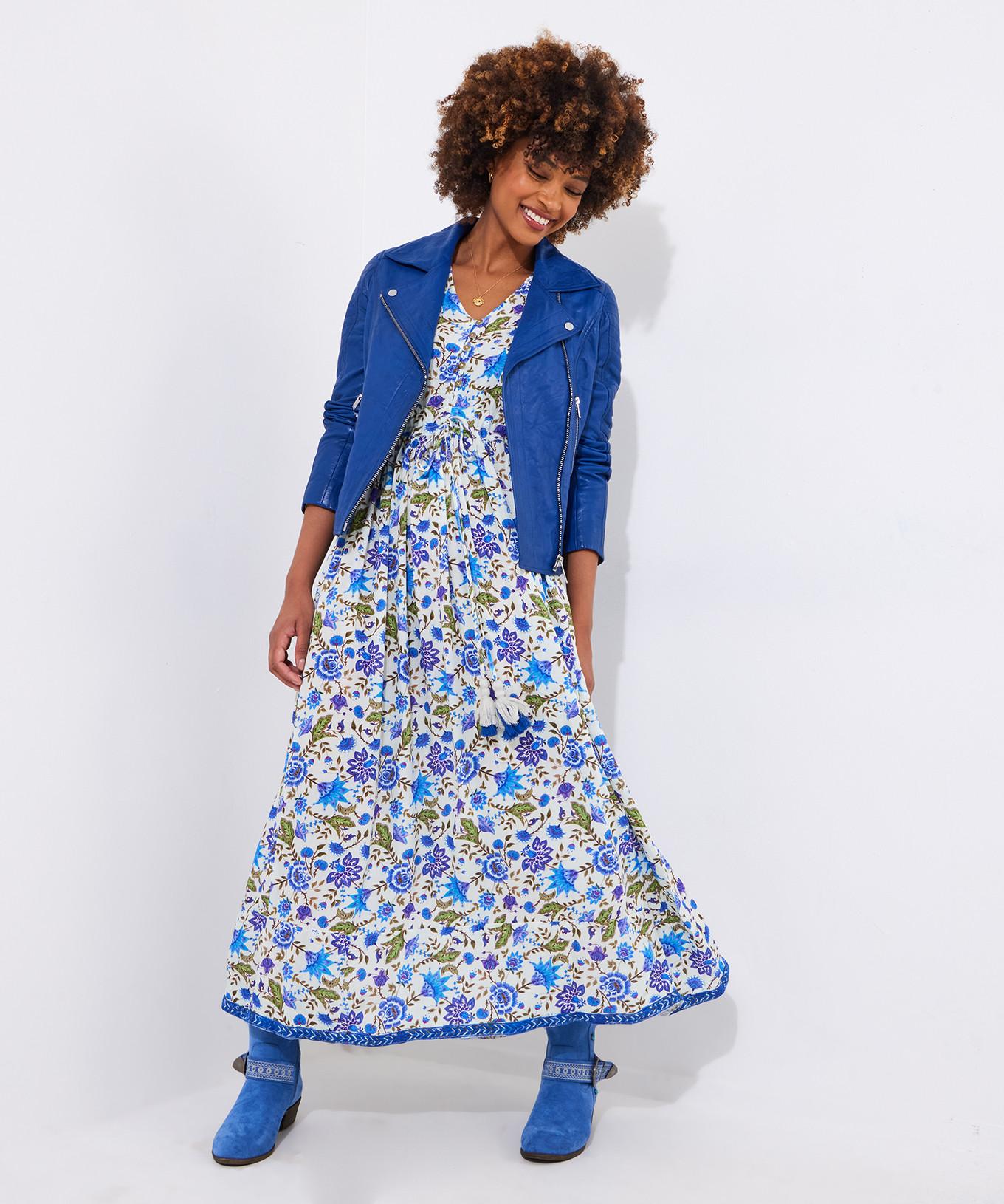 Joe Browns PETITE Florales Pailletten Maxikleid