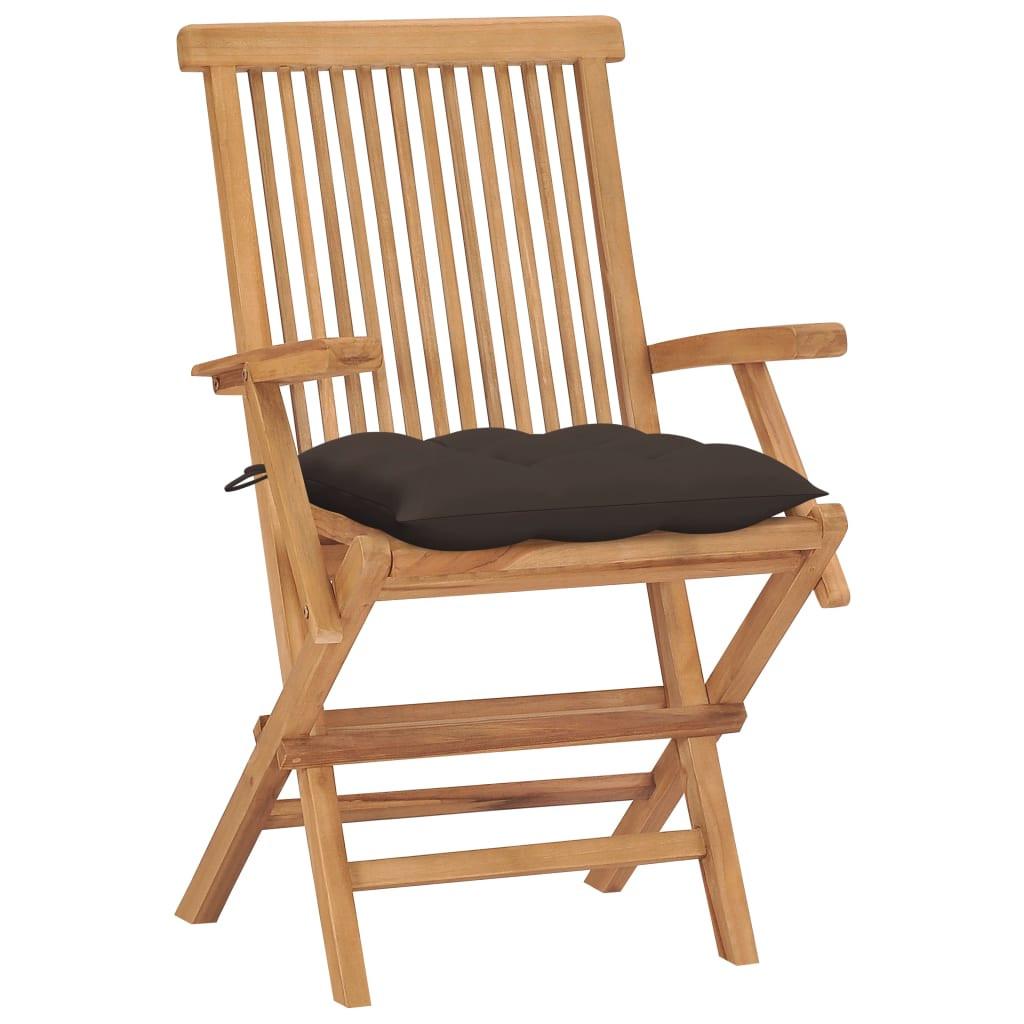 VidaXL Gartenstuhl teak