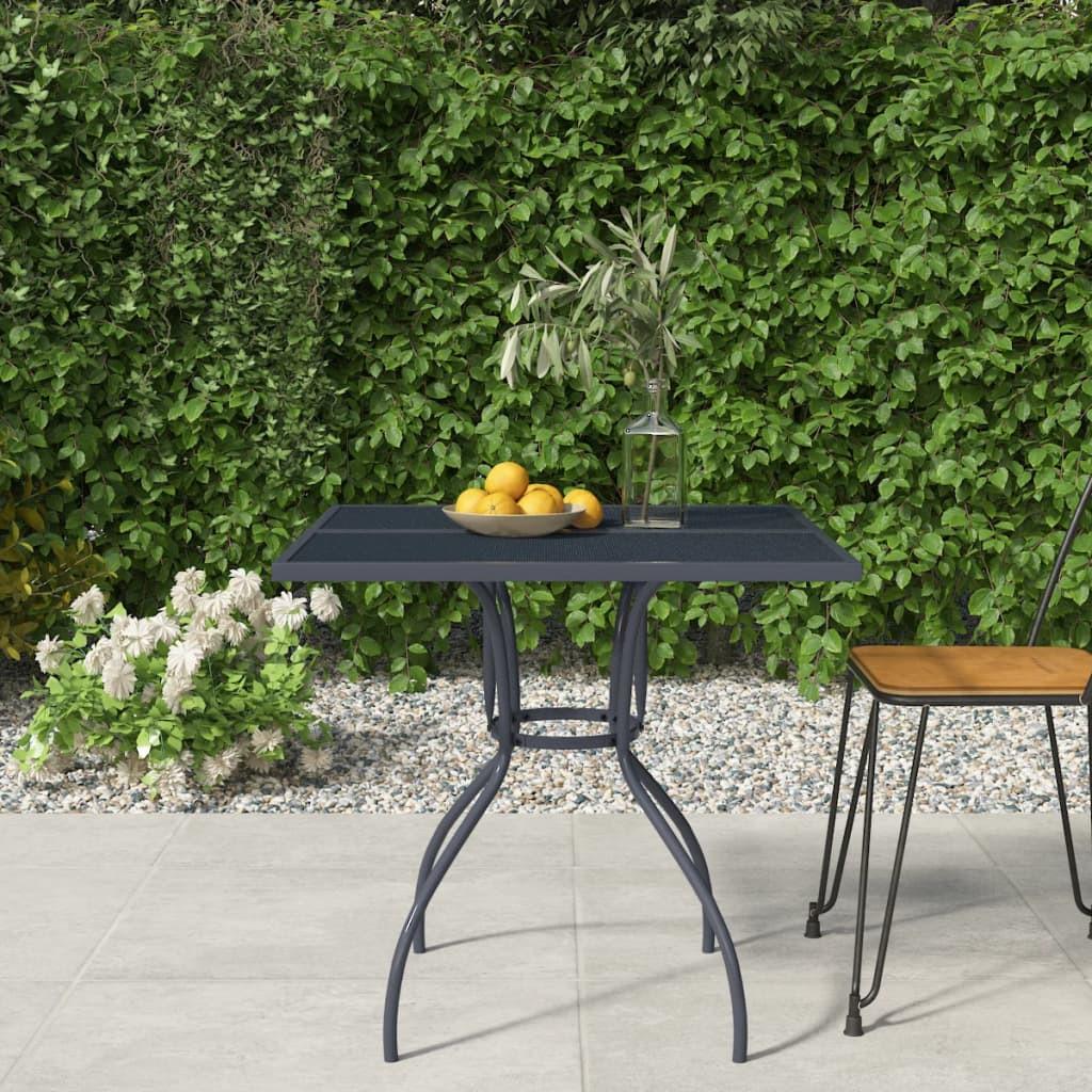 VidaXL Gartentisch stahl