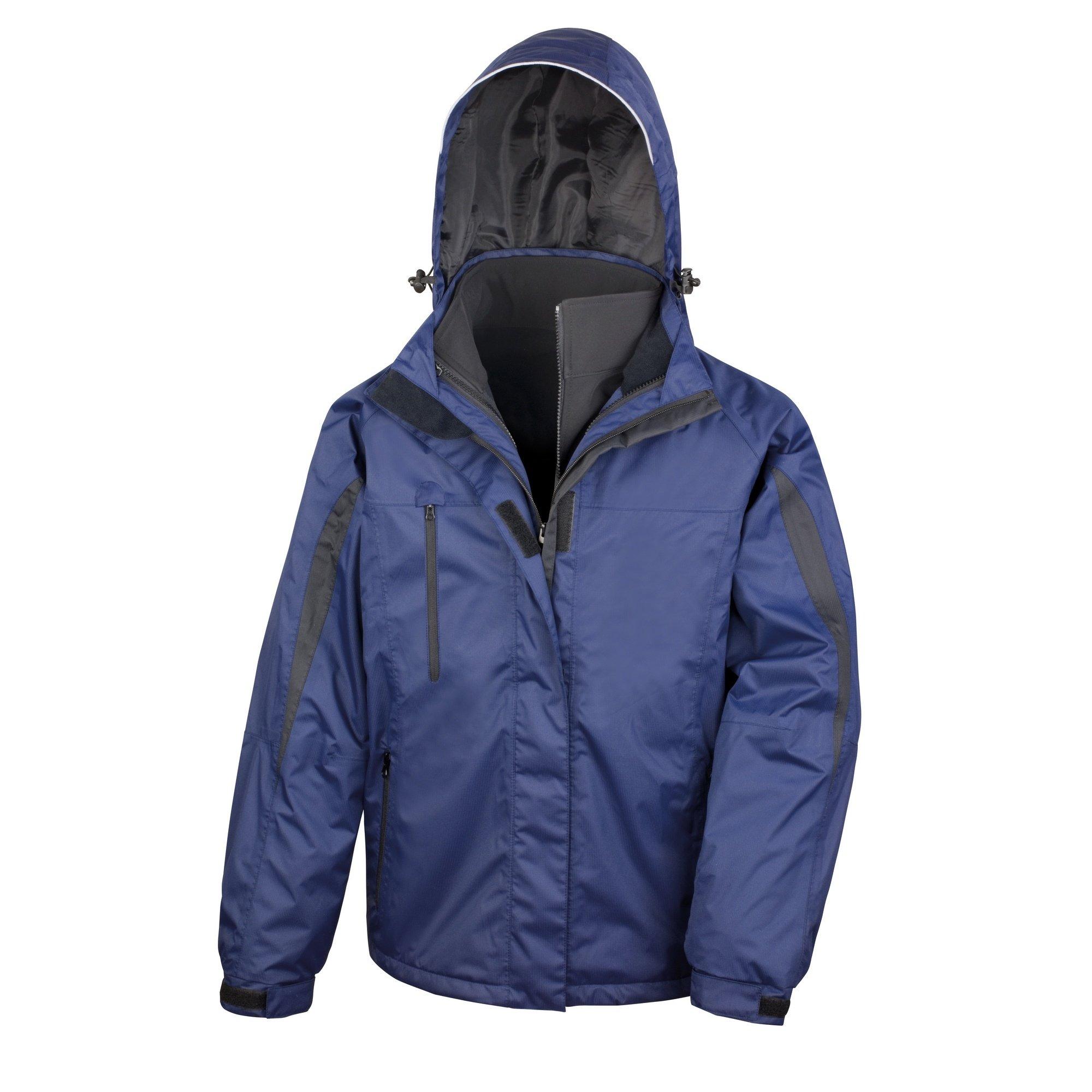 Result Journey 3in1 Softshell Jacke mit Kapuze, Wasserfest
