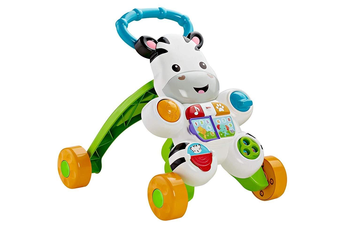 Fisher Price Mon Trotteur Zèbre Parlant, Französisch