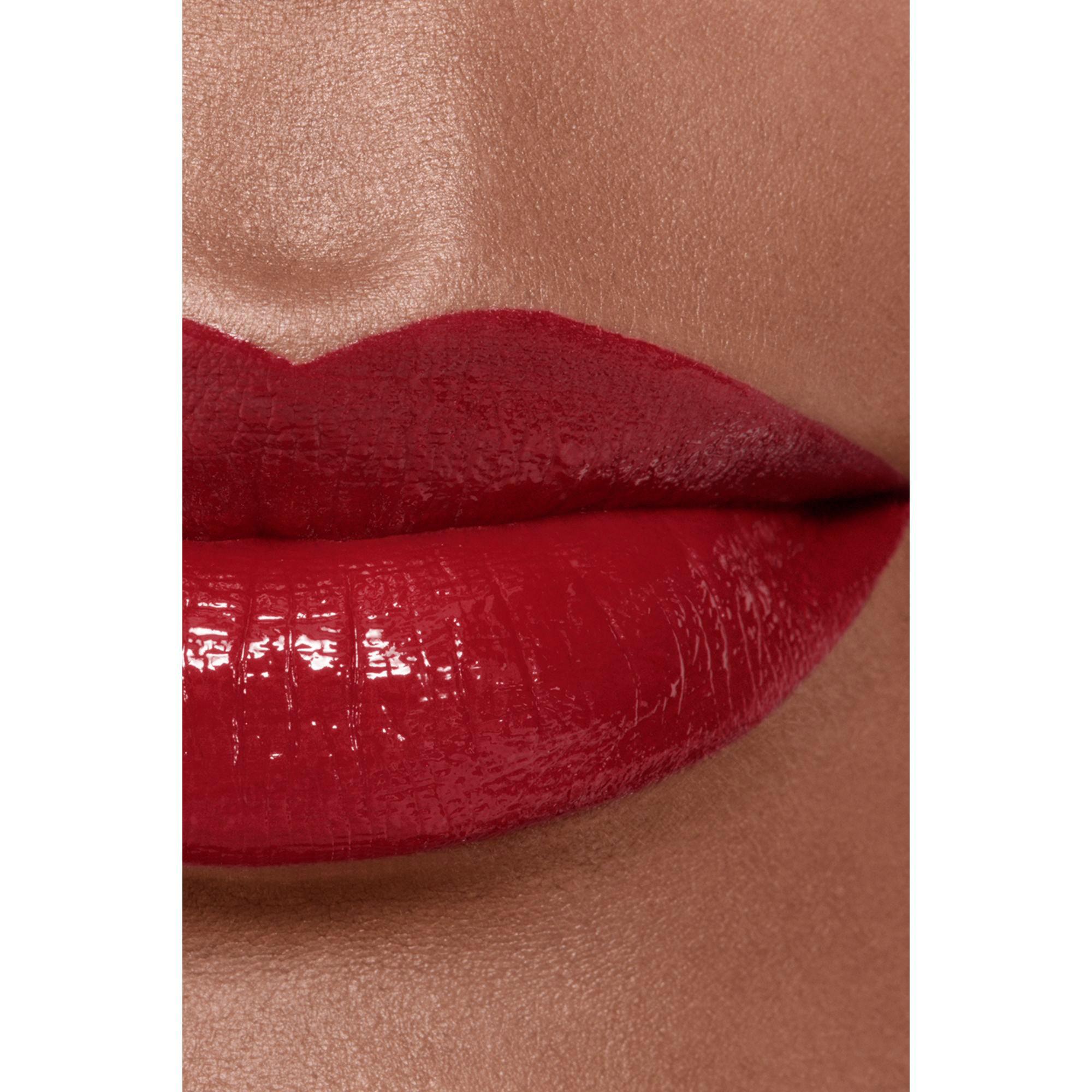 CHANEL ROUGE ALLURE LAQUE der glänzende fluid-lippenstift mit langem halt