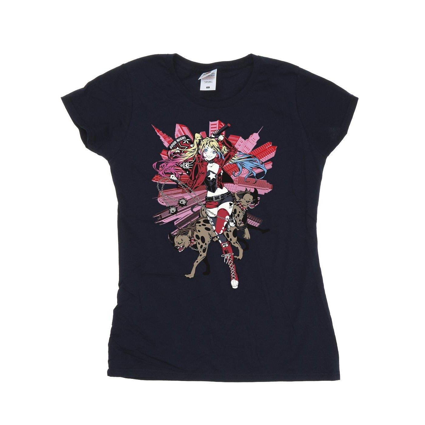 DC COMICS Harley Quinn Grafikdruck T-Shirt