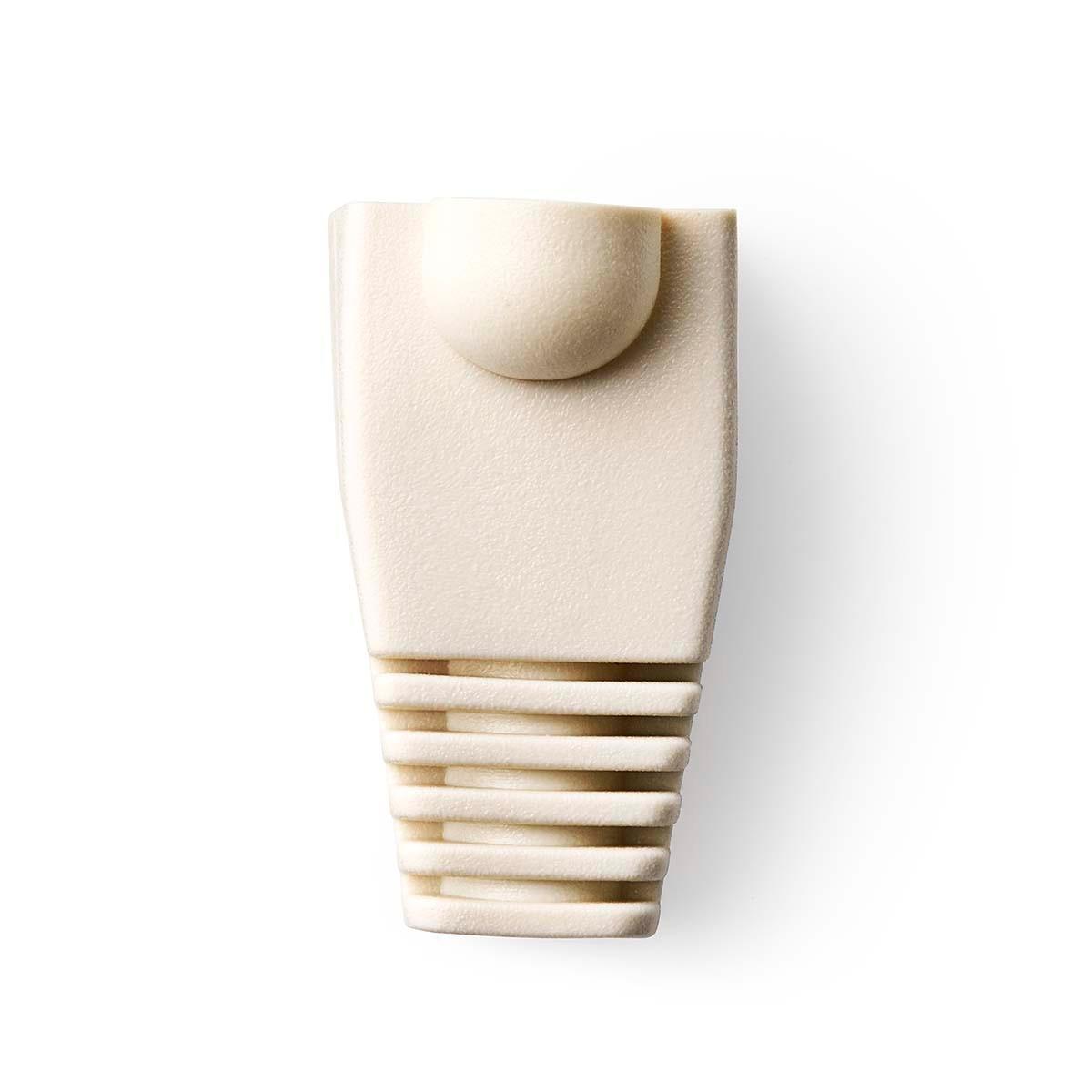 Nedis Zugentlastungshülse | RJ45 | PVC | Weiß | Schachtel | 10 Stück.