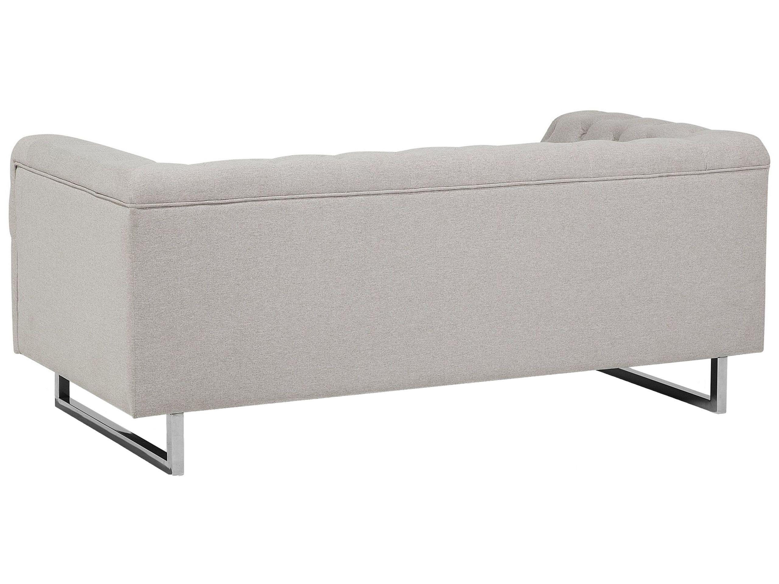 Beliani 2 Sitzer Sofa aus Polyester Glamourös VISSLAND