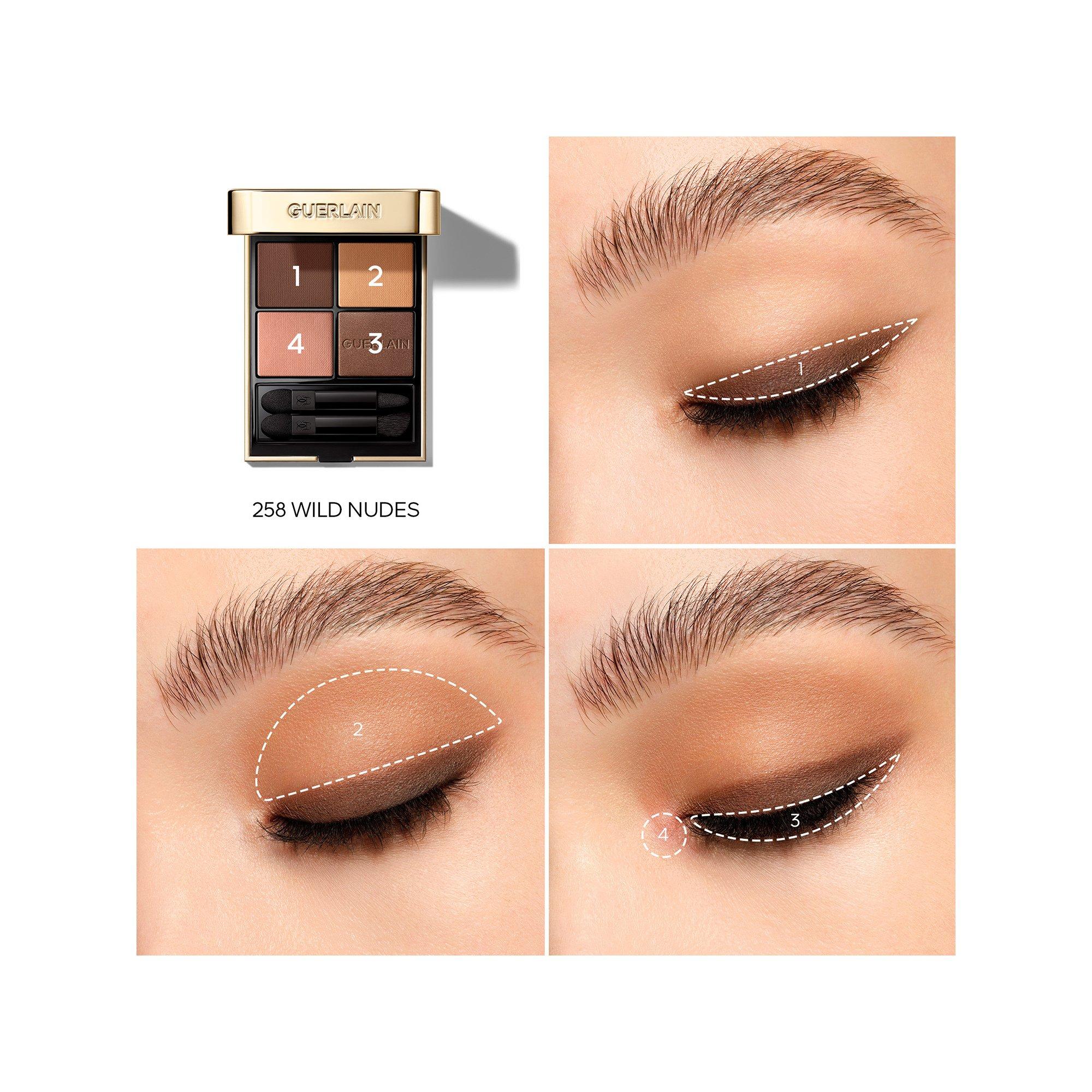 Guerlain Ombres G - Lidschatten-Palette mit 4 Farben