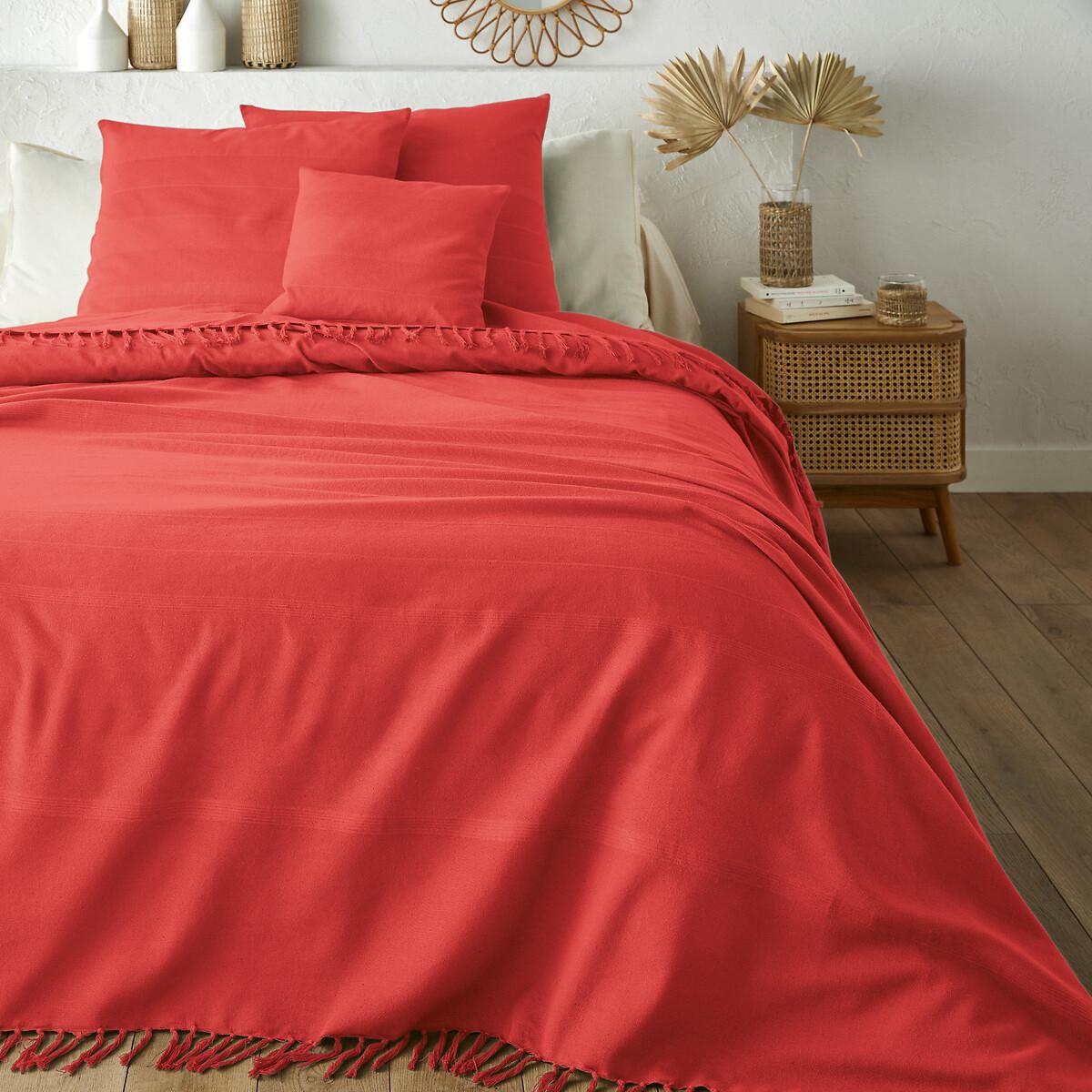 La Redoute Intérieurs Tagesdecke Nedo mit Fransen