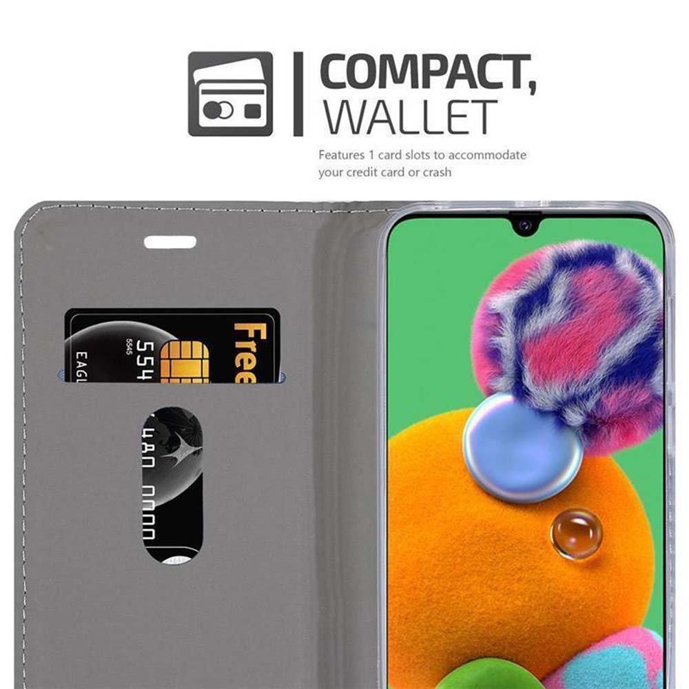 Cadorabo Hülle für Samsung Galaxy A90 5G Magnetverschluss, Kartenfach