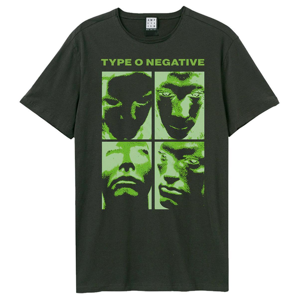 Amplified Warped Faces T-Shirt