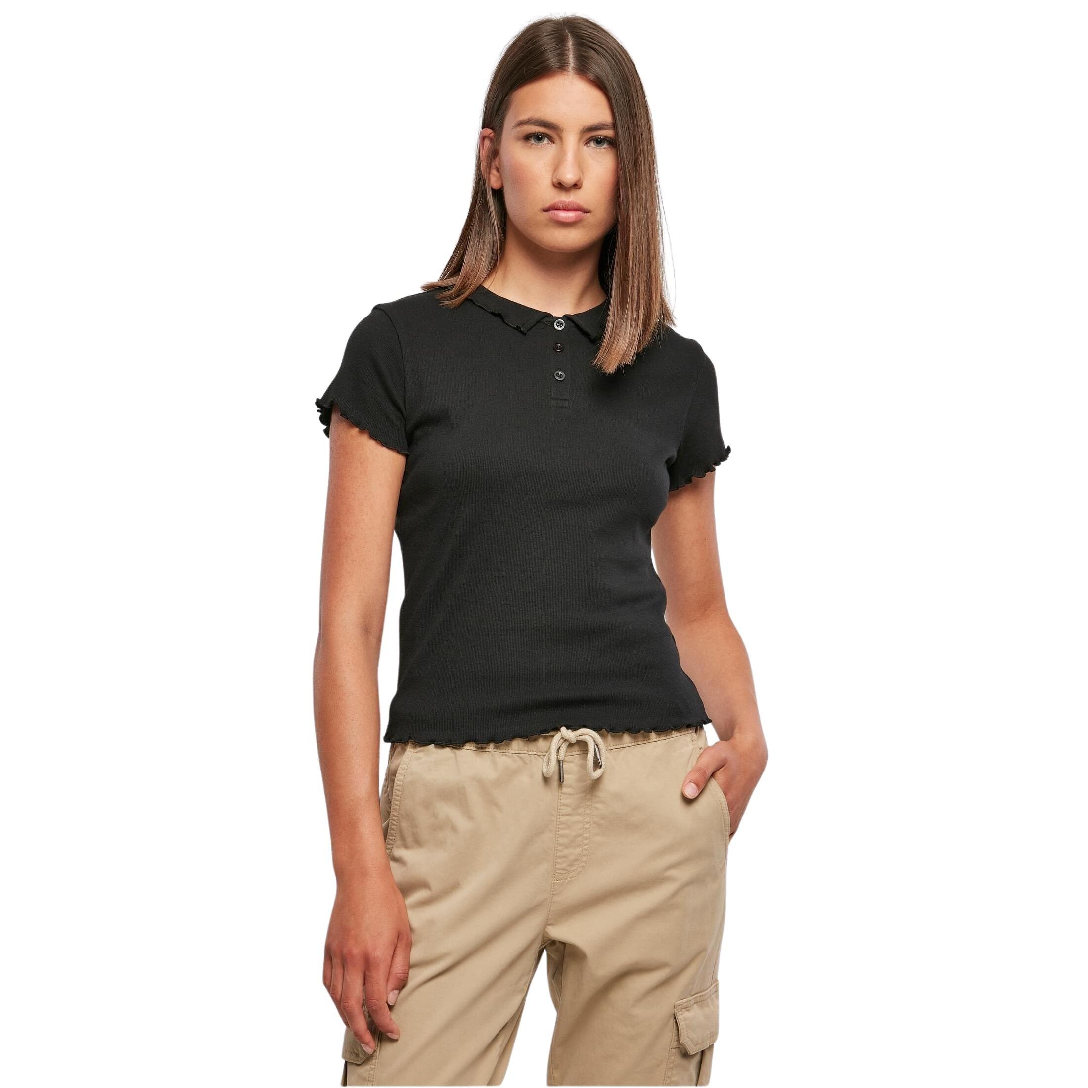 URBAN CLASSICS Rib Polo Shirt