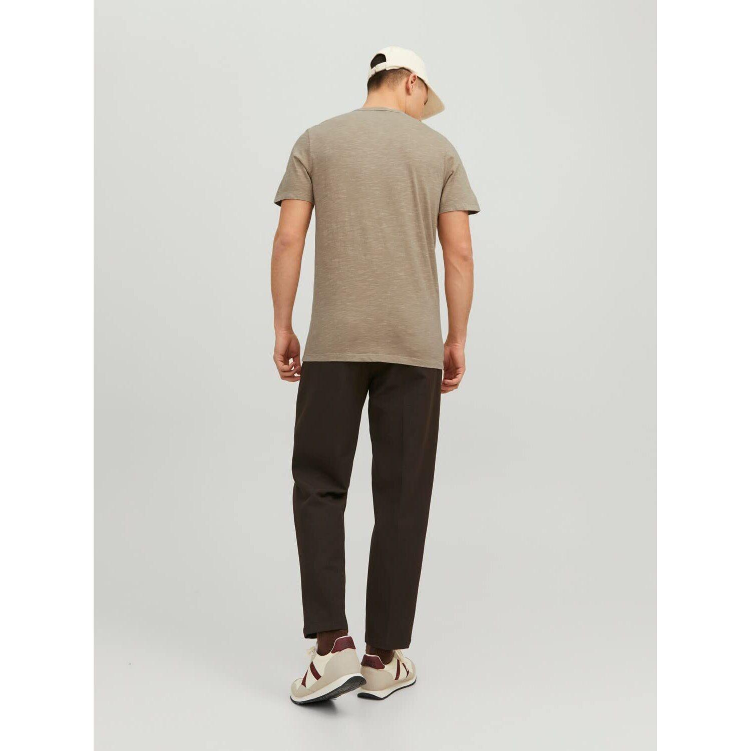 JACK & JONES T-Shirt Slim Fit mit geschlitztem Kragen