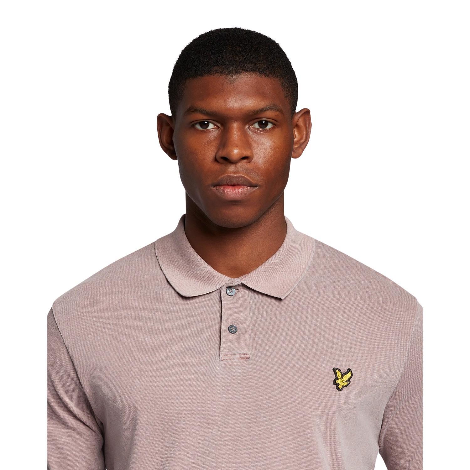 LYLE & SCOTT Pigmentgefärbtes Polohemd