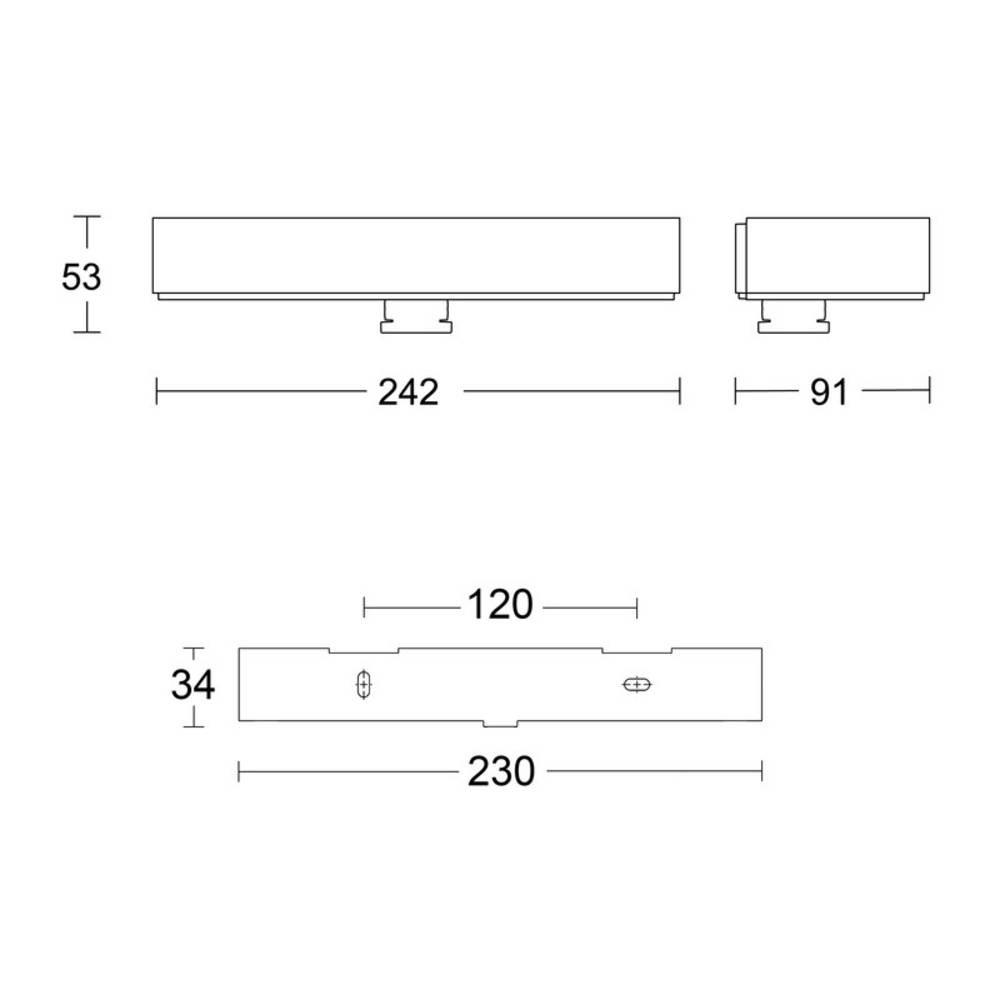 Steinel Solar-Aussenwandleuchte mit Bewegungsmelder SOL-O S