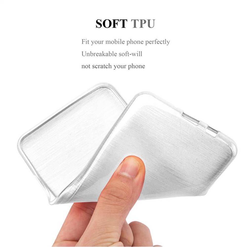 Cadorabo Hülle für Apple iPhone 7 PLUS 7S PLUS 8 PLUS TPU Silikon im Brushed Design