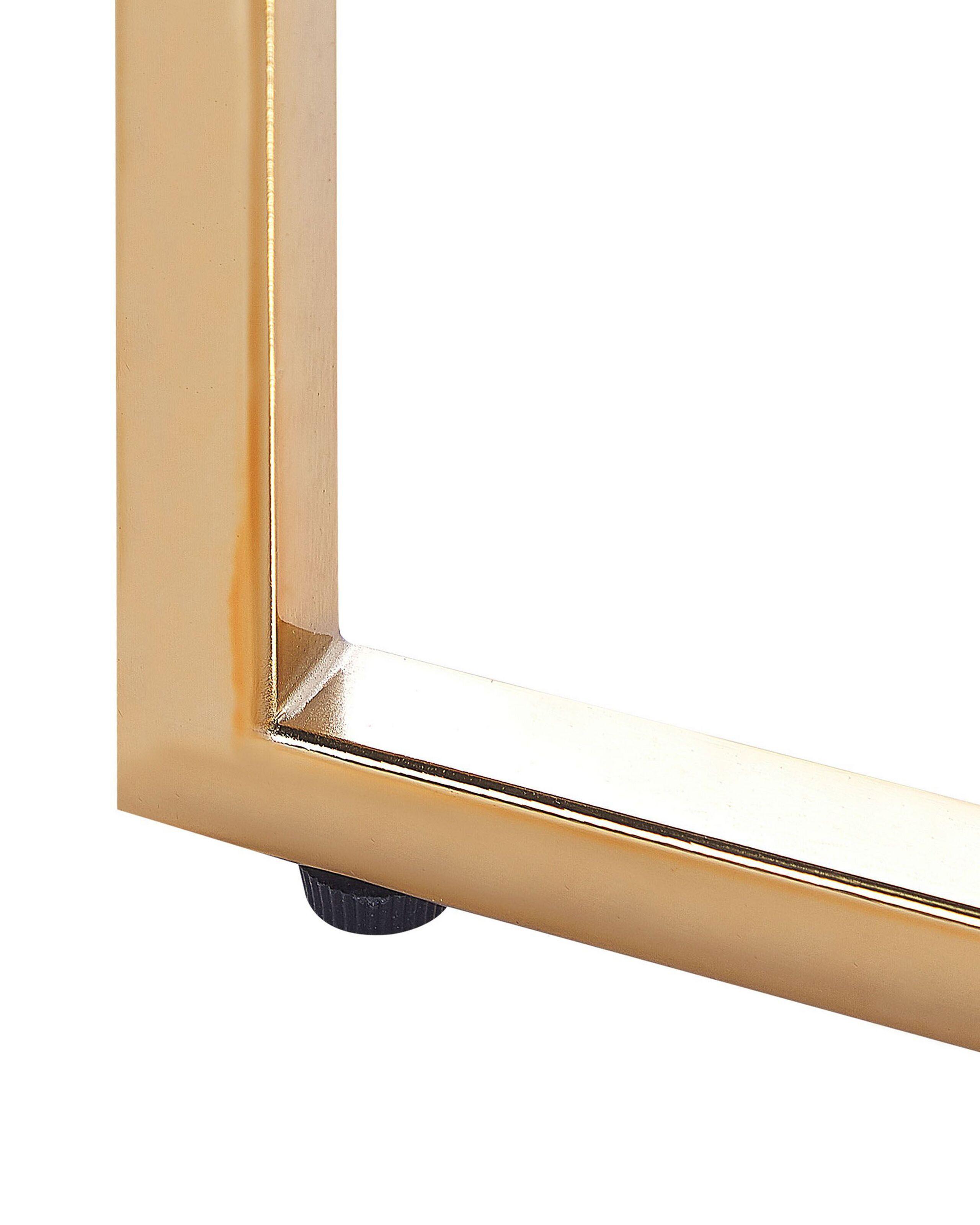 Beliani Konsolentisch aus Sicherheitsglas Modern ROYSE