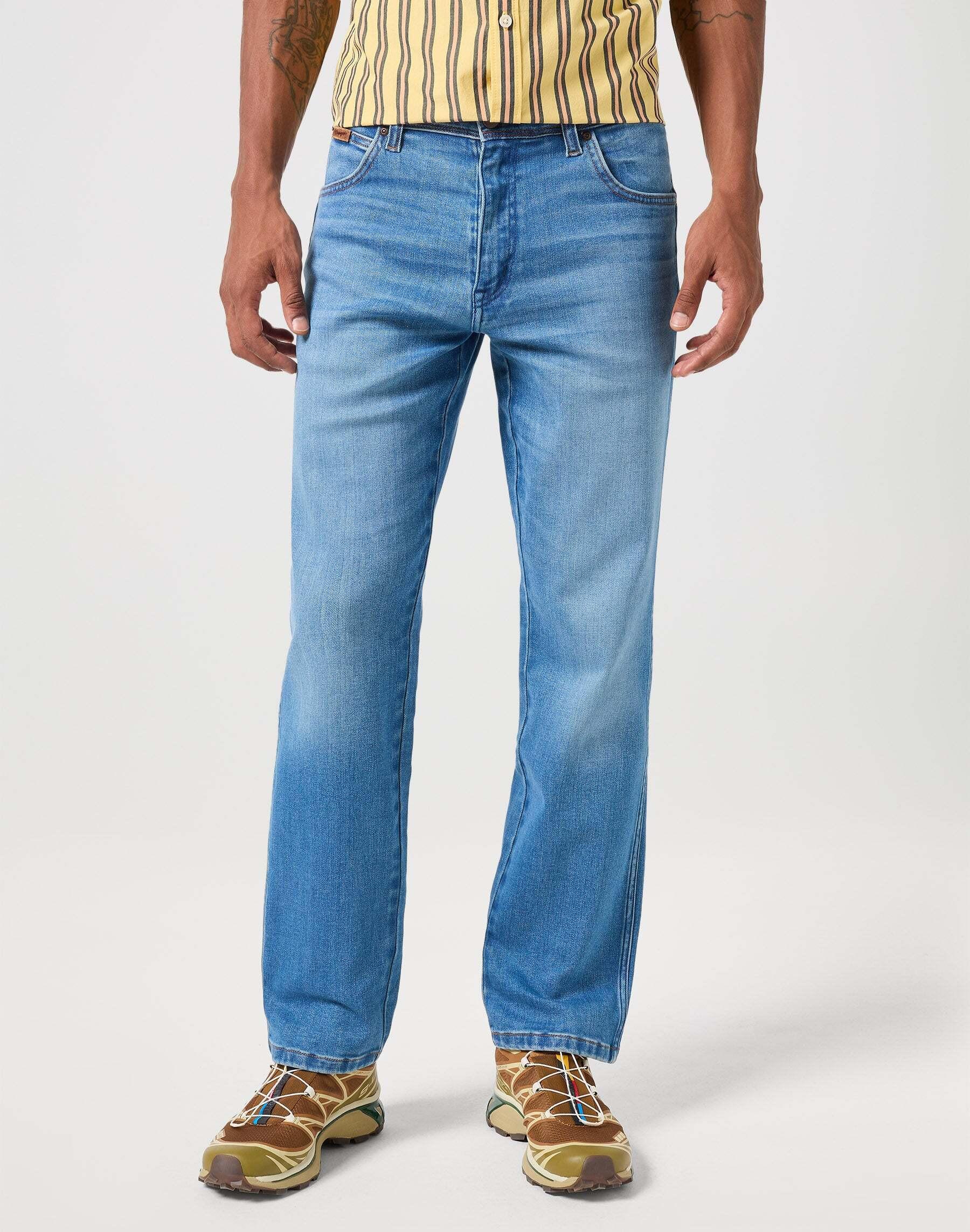 Wrangler Texas High Stretch Straight Leg Jeans