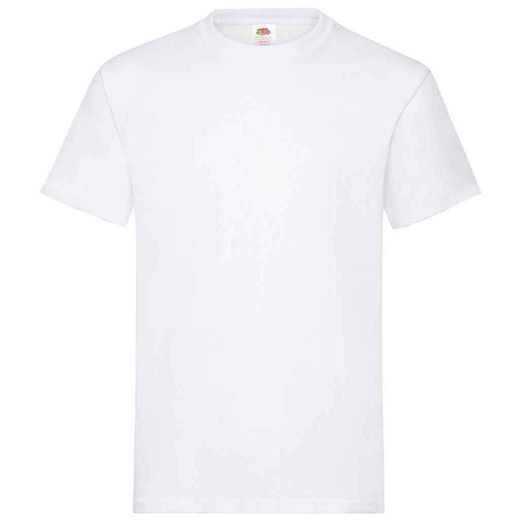 Fruit of the Loom Einfarbiges Kurzarm T-Shirt