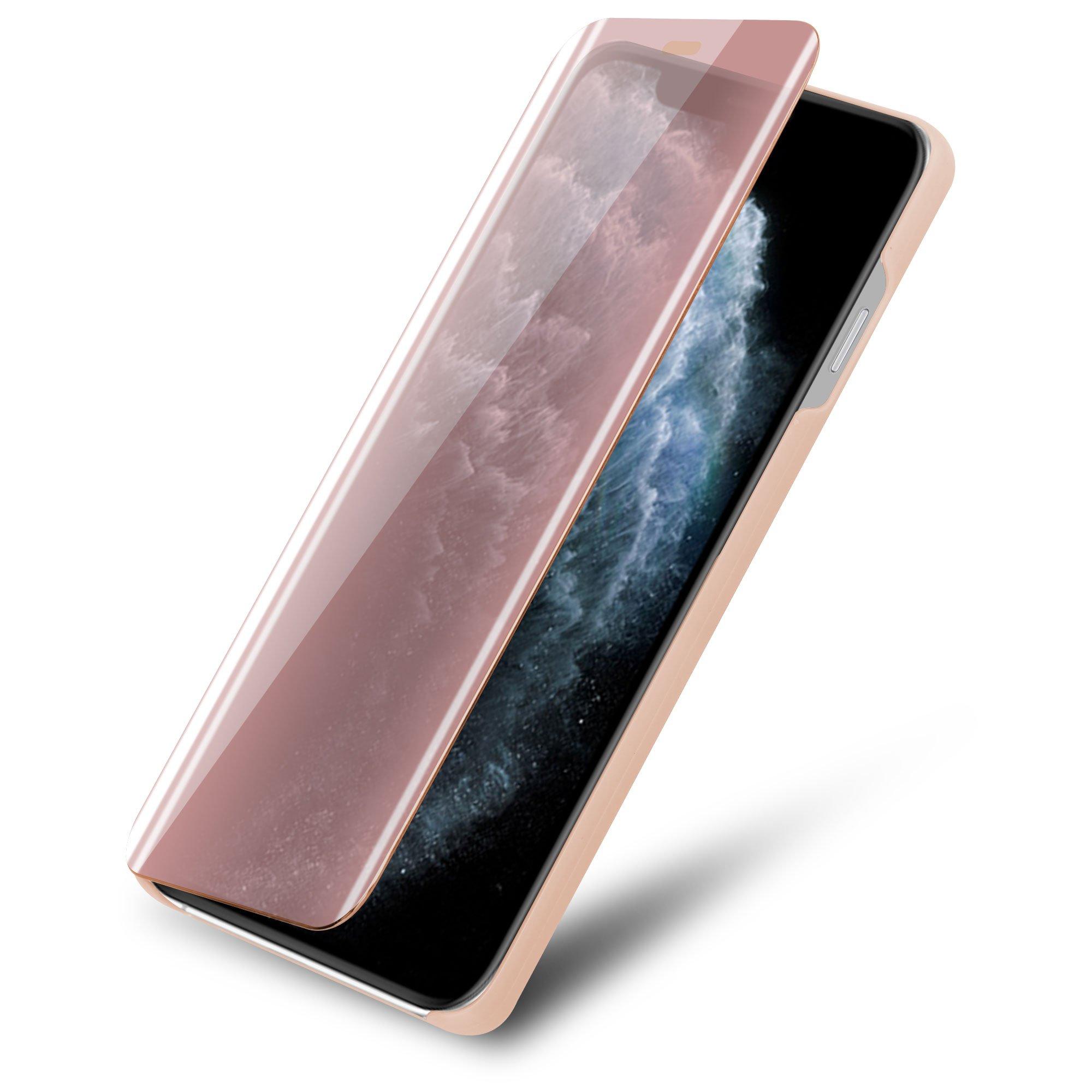 Cadorabo Hülle für Apple iPhone 11 PRO Spiegel Standfunktion 360 Grad Schutz
