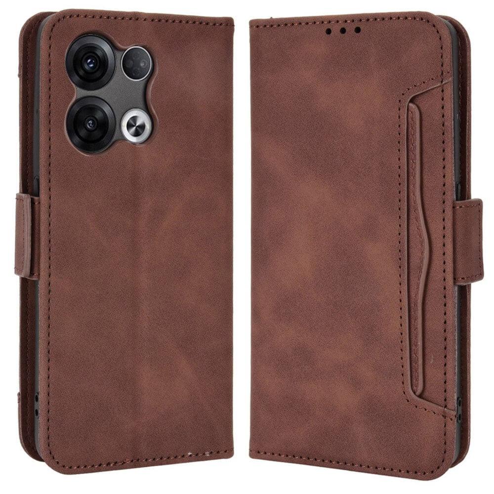 Cover-Discount OPPO Reno8 - Etui Mit Vielen Kartenfächer