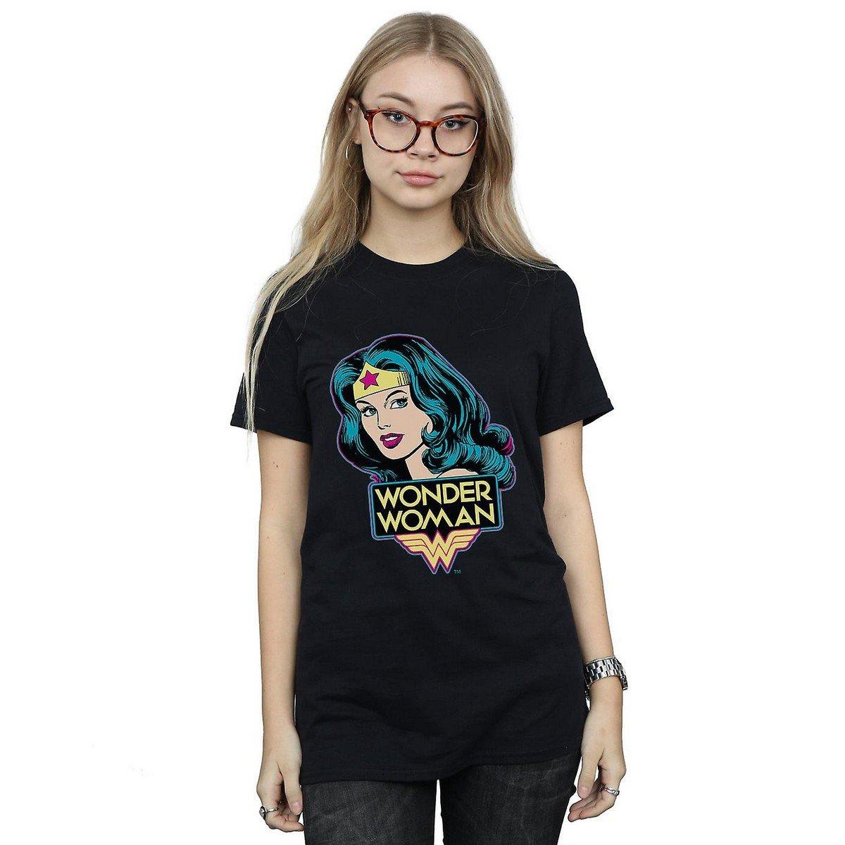 Wonder Woman Wonder Woman Neon Logo T-Shirt