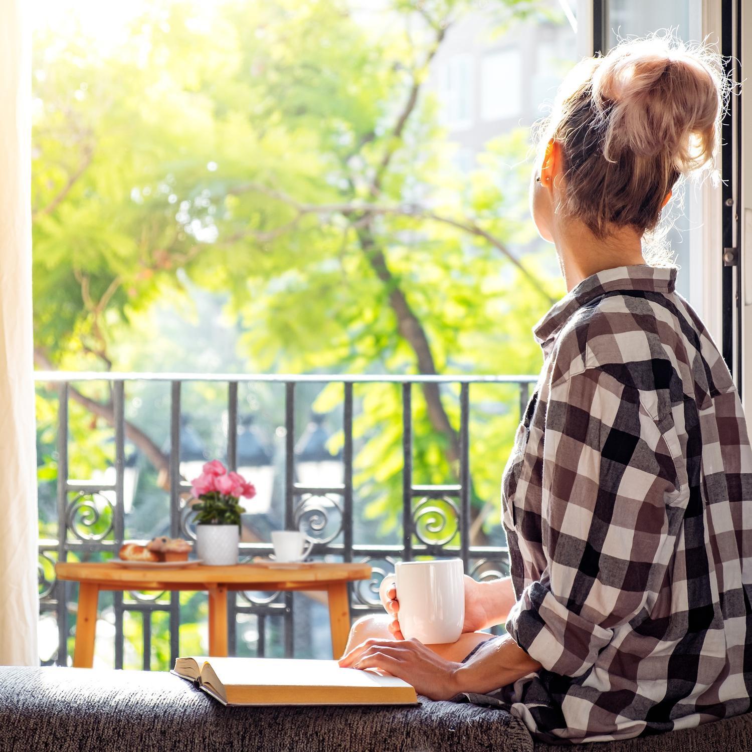 B2X Halbrunder Klapptisch aus Holz