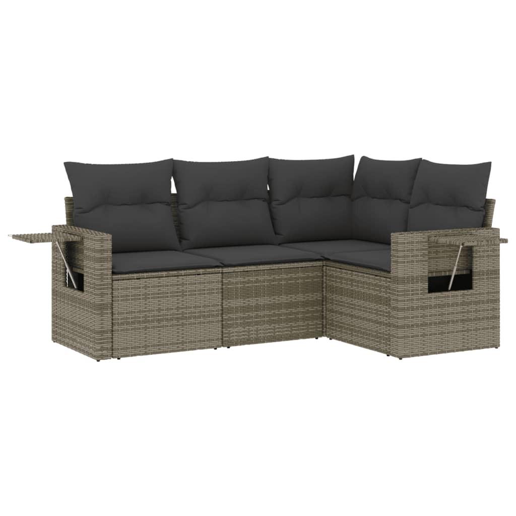 VidaXL Garten sofagarnitur poly-rattan