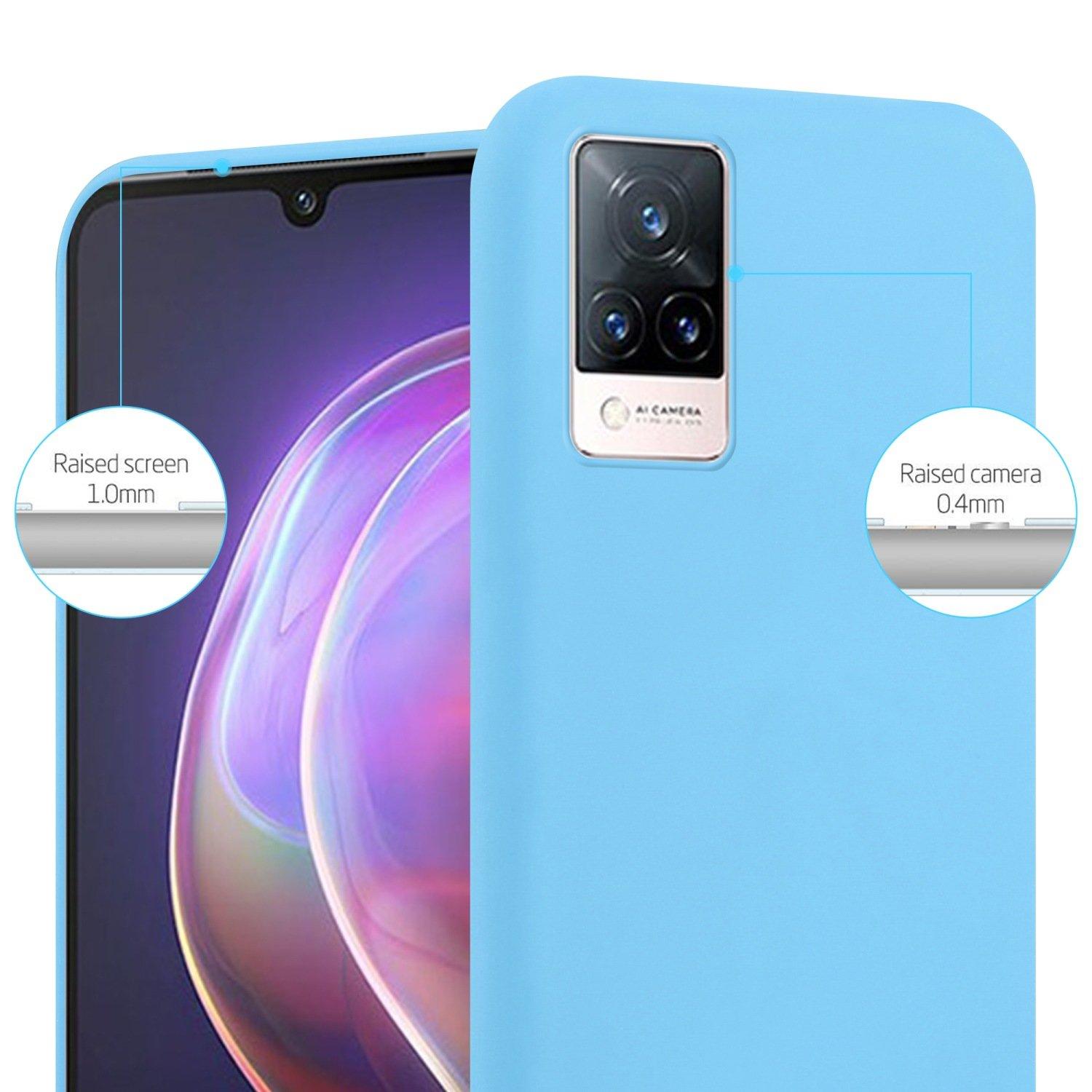 Cadorabo Hülle für Vivo V21 4G 5G TPU Silikon Candy