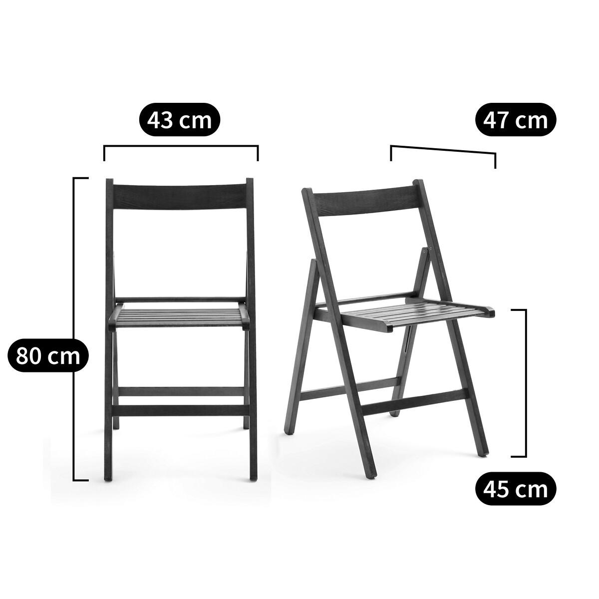 SO'HOME 2er-Set Klappstühle Yann