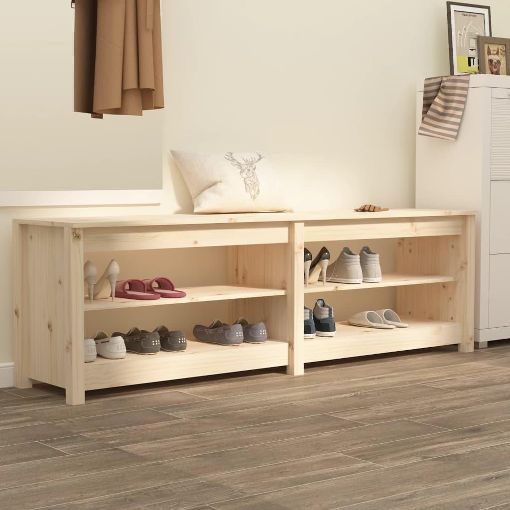 VidaXL Schuhbank holz